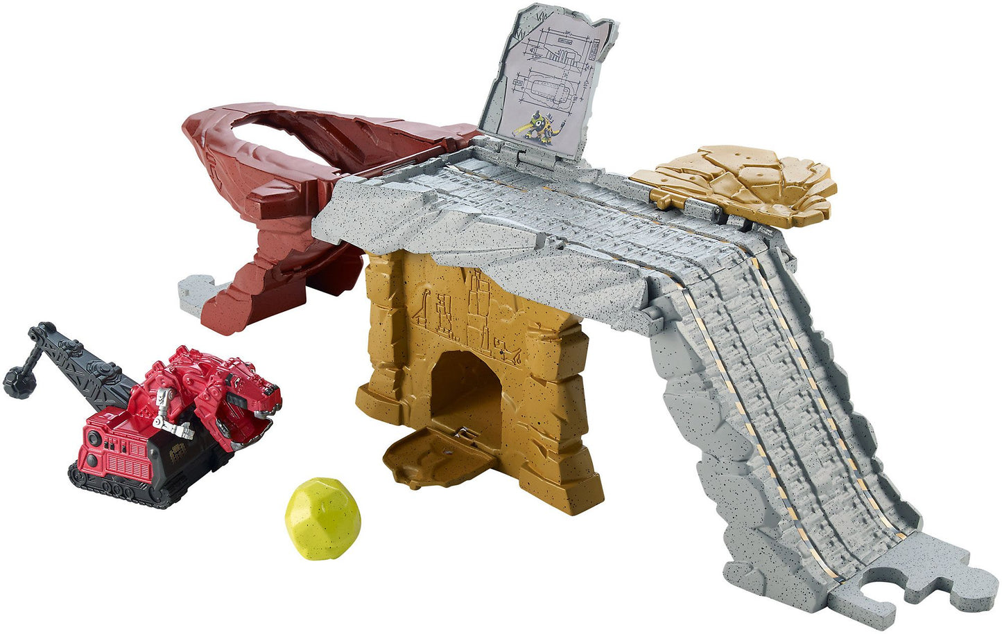 Dinotrux Smash & Slide Construction Site Playset