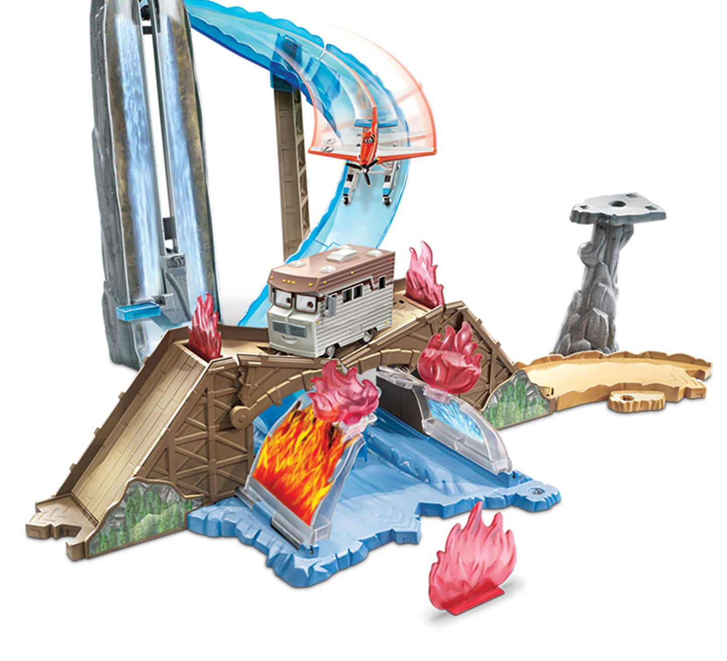 Disney Planes Waterfall Rescue Track Set