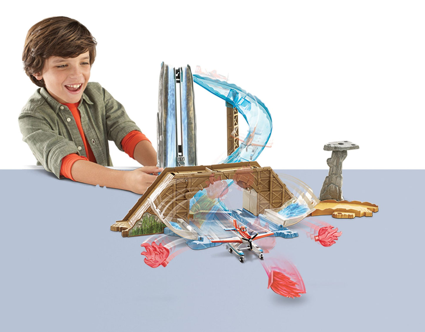 Disney Planes Waterfall Rescue Track Set