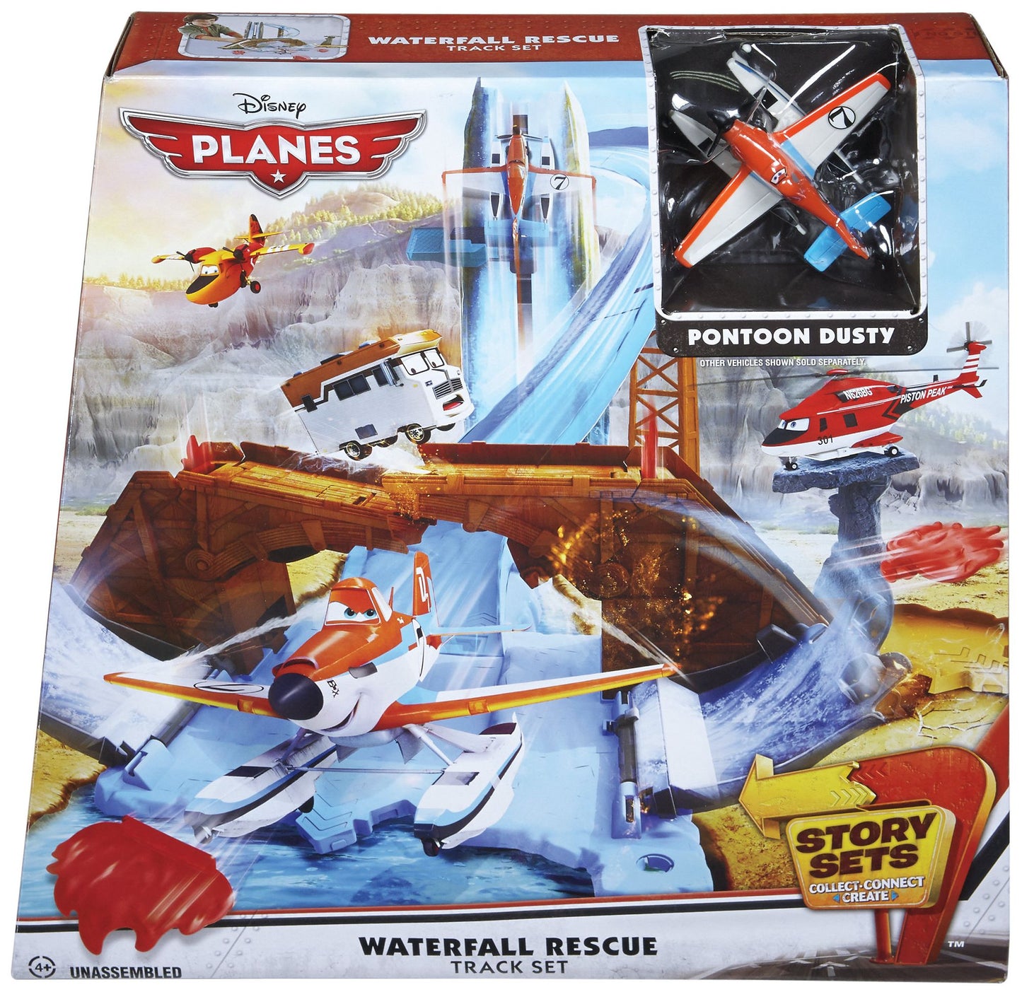 Disney Planes Waterfall Rescue Track Set