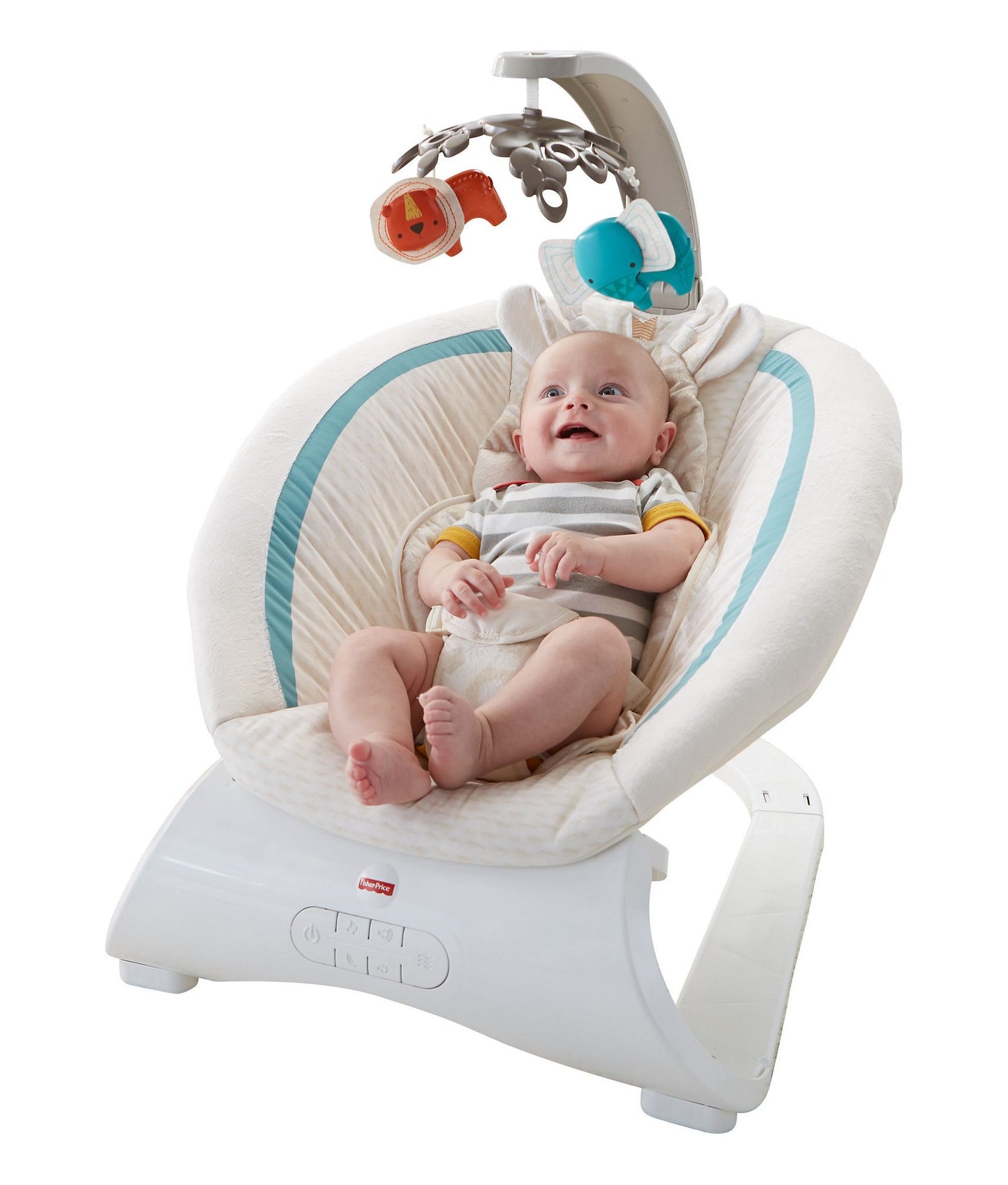 Fisher-Price Deluxe Bouncer, Soothing Savanna