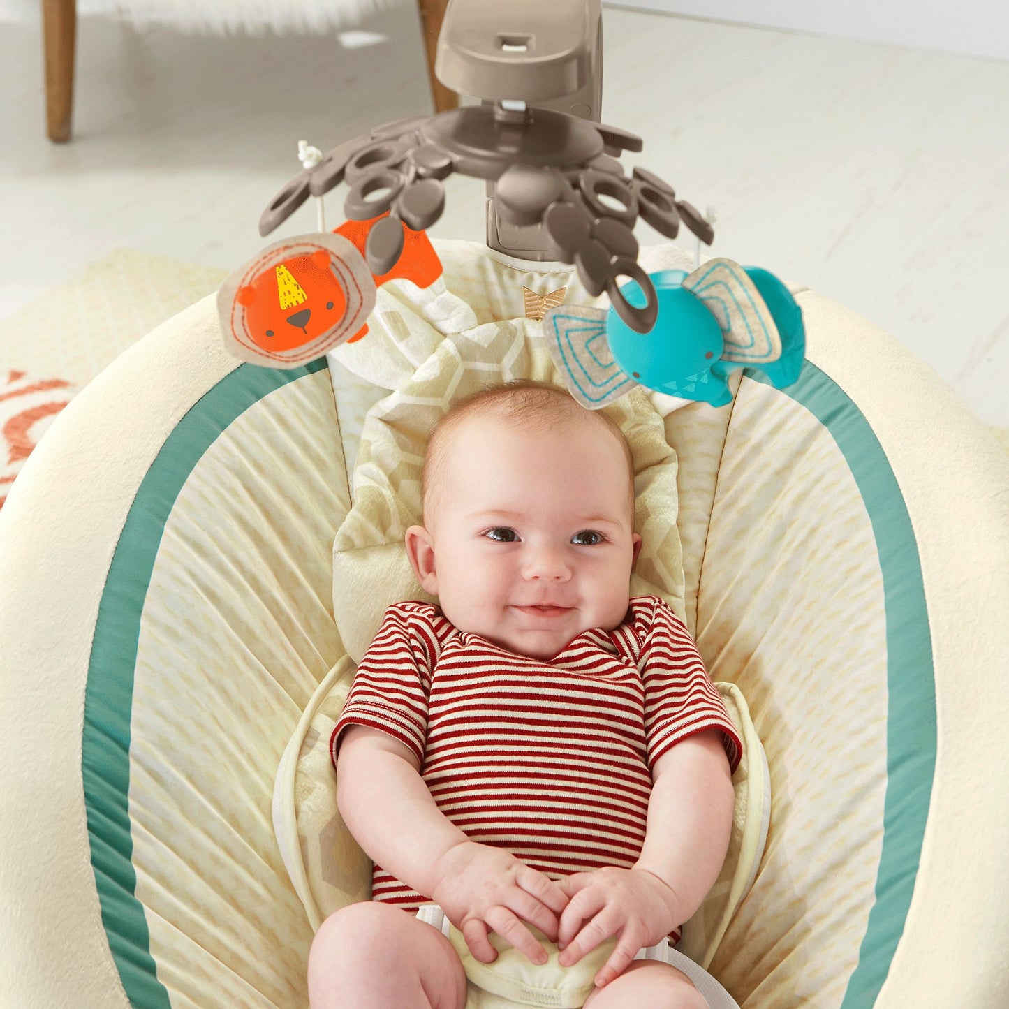 Fisher-Price Deluxe Bouncer, Soothing Savanna