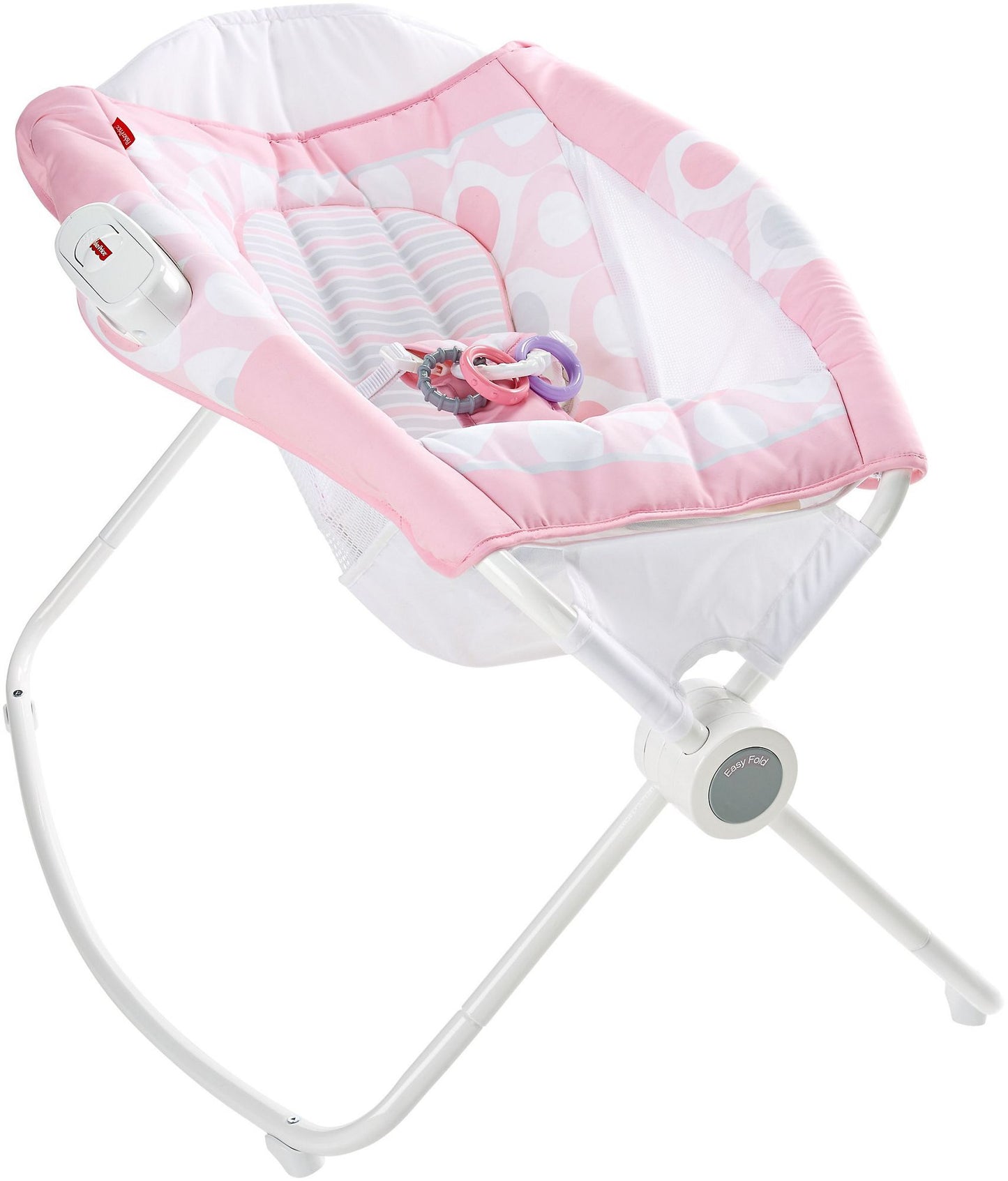 Fisher-Price Newborn Rock 'n Play Sleeper, Pink Ellipse