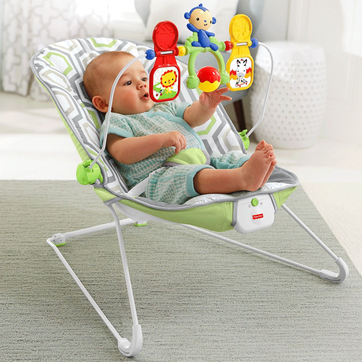 Fisher-Price Baby's Bouncer, Geo Meadow