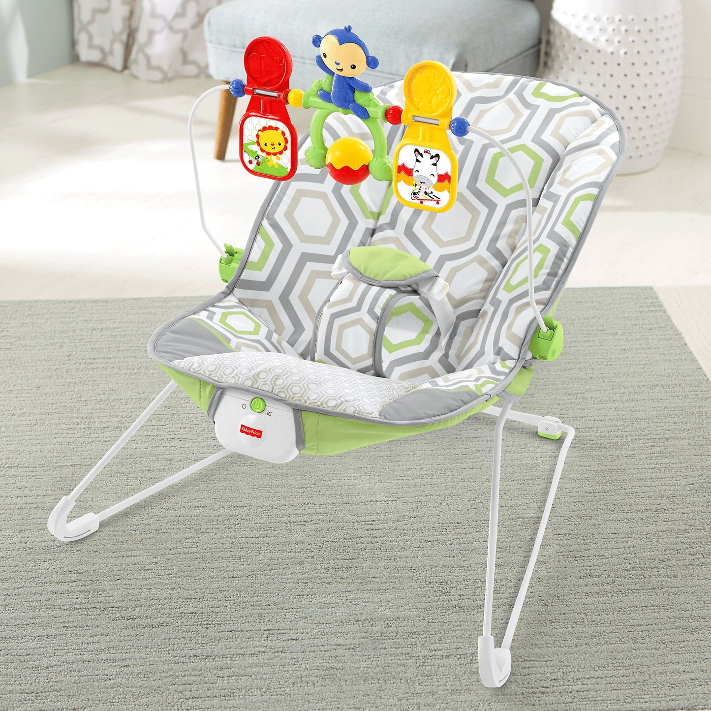 Fisher-Price Baby's Bouncer, Geo Meadow