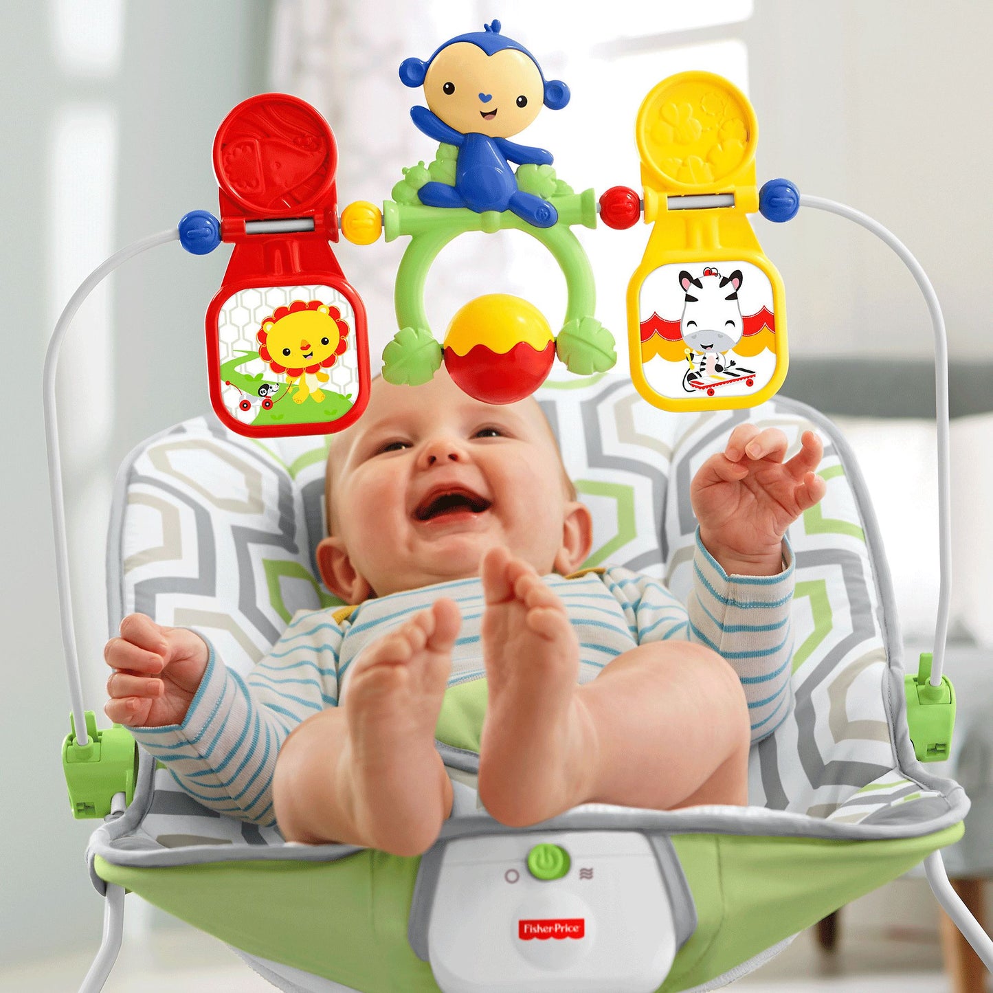 Fisher-Price Baby's Bouncer, Geo Meadow