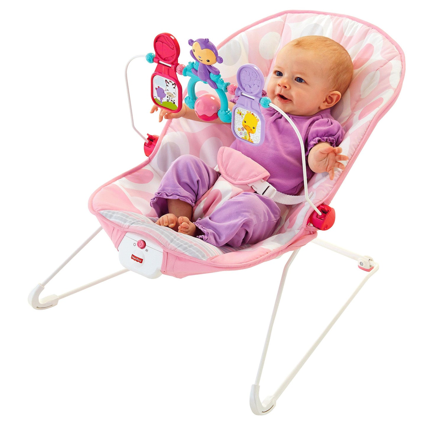 Fisher-Price Baby's Bouncer - Pink Ellipse