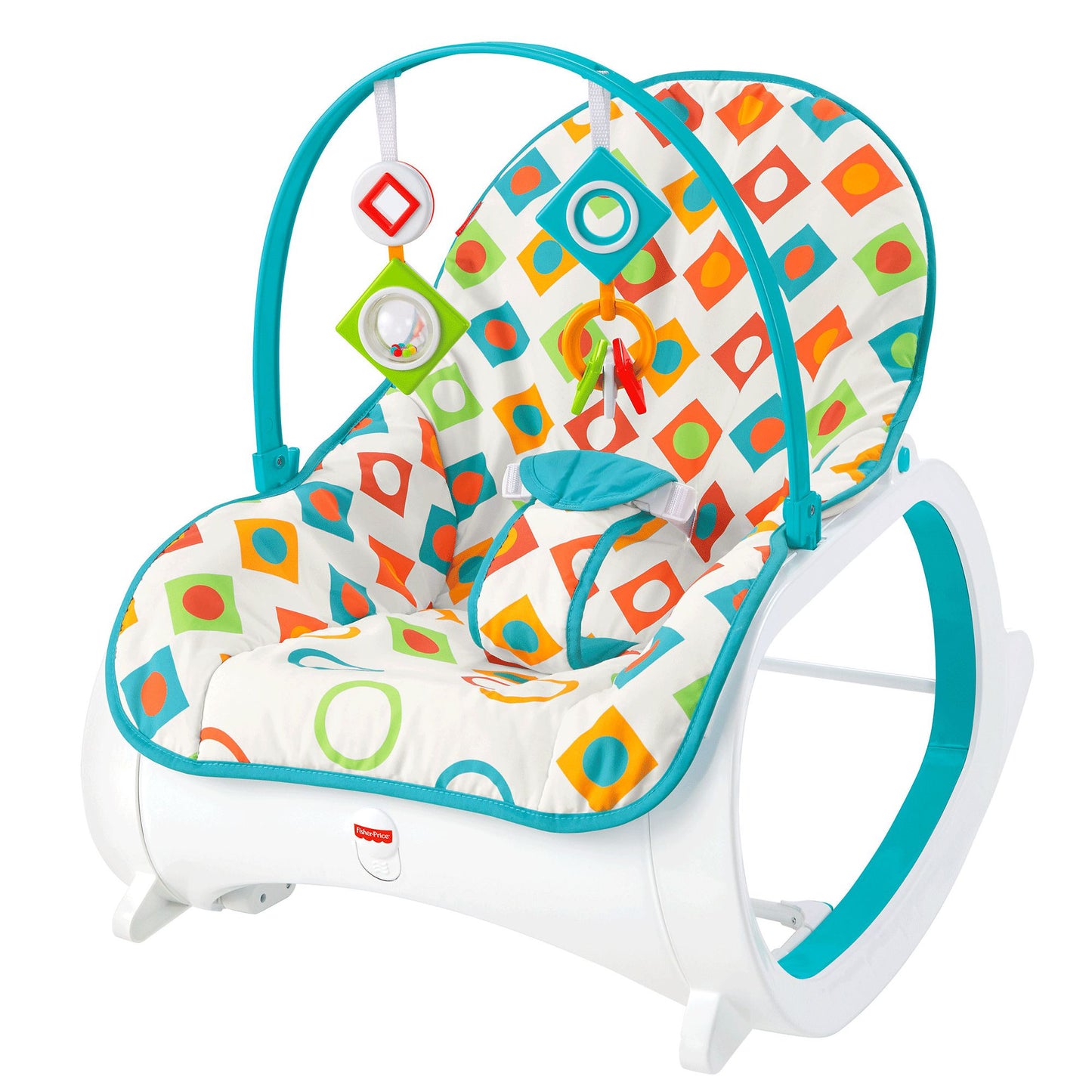 Fisher-Price Infant-to-Toddler Rocker, Geo Diamonds