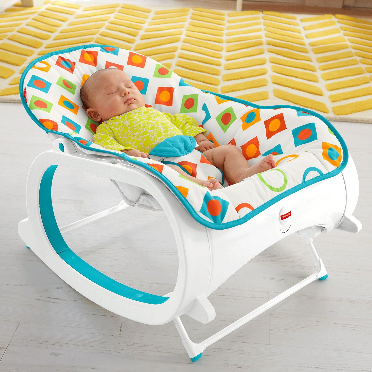 Fisher-Price Infant-to-Toddler Rocker, Geo Diamonds