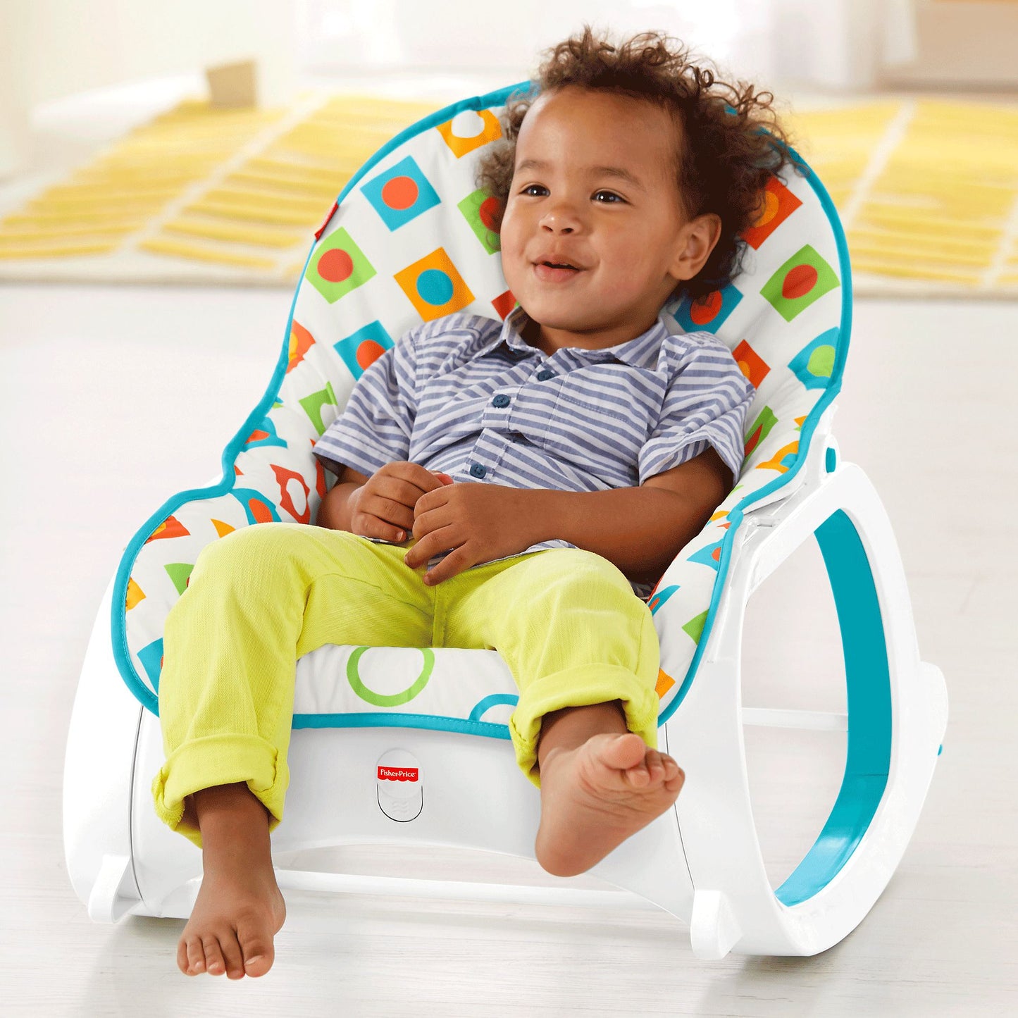 Fisher-Price Infant-to-Toddler Rocker, Geo Diamonds