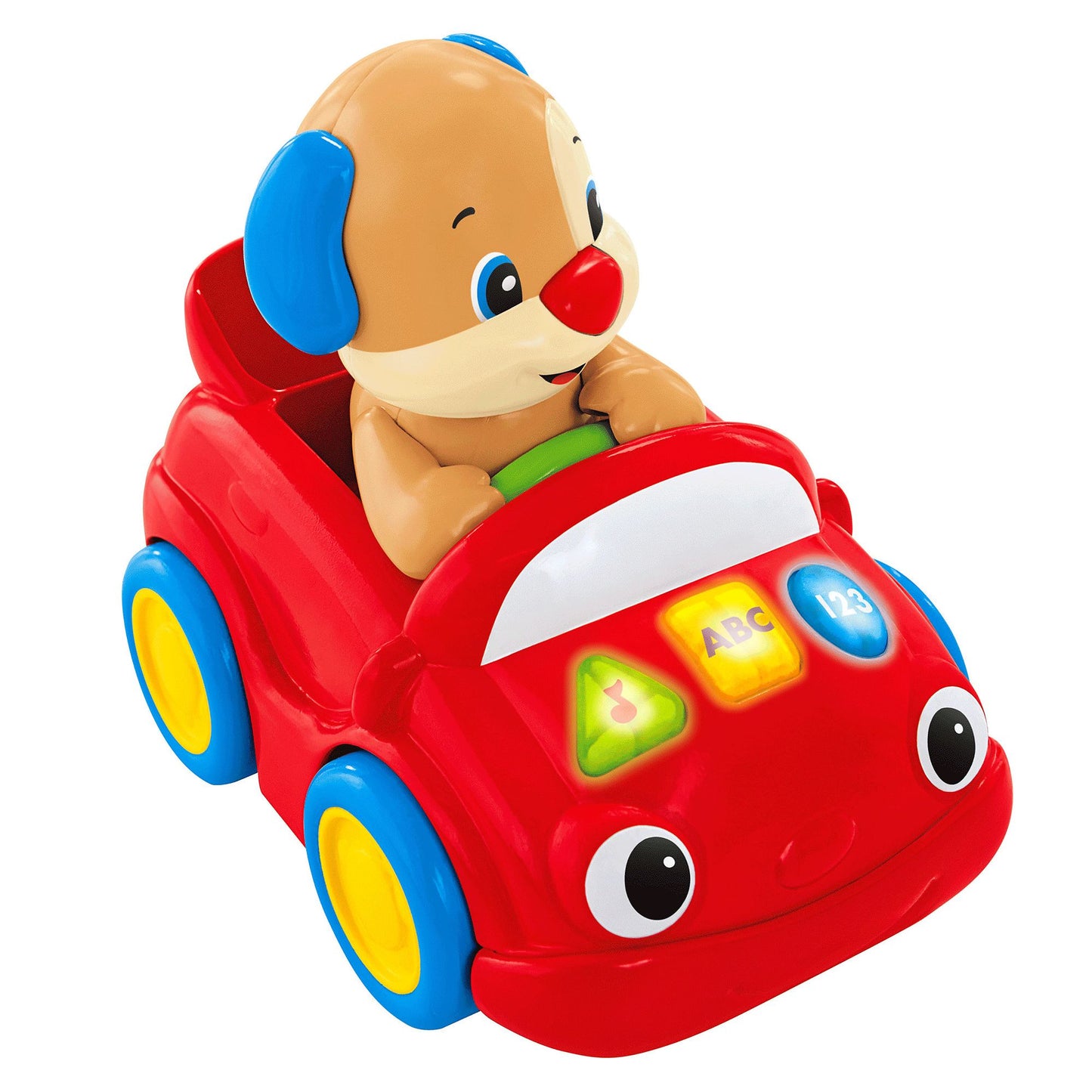 Fisher-Price Laugh & Learn Puppy's Smart Stages Push Car