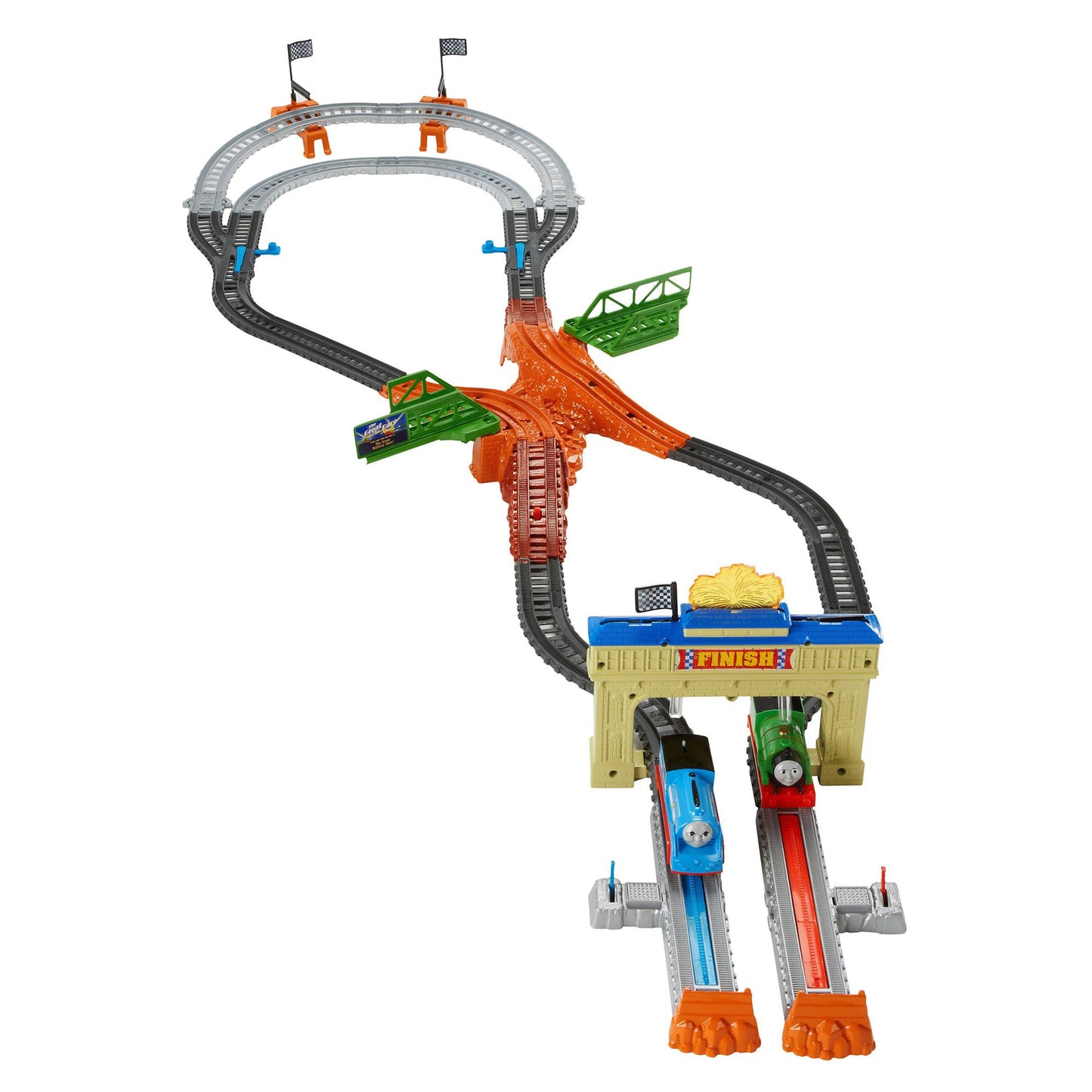 Fisher-Price¿ Thomas & Friends? Trackmaster? Thomas & Percy's Railway Race Set