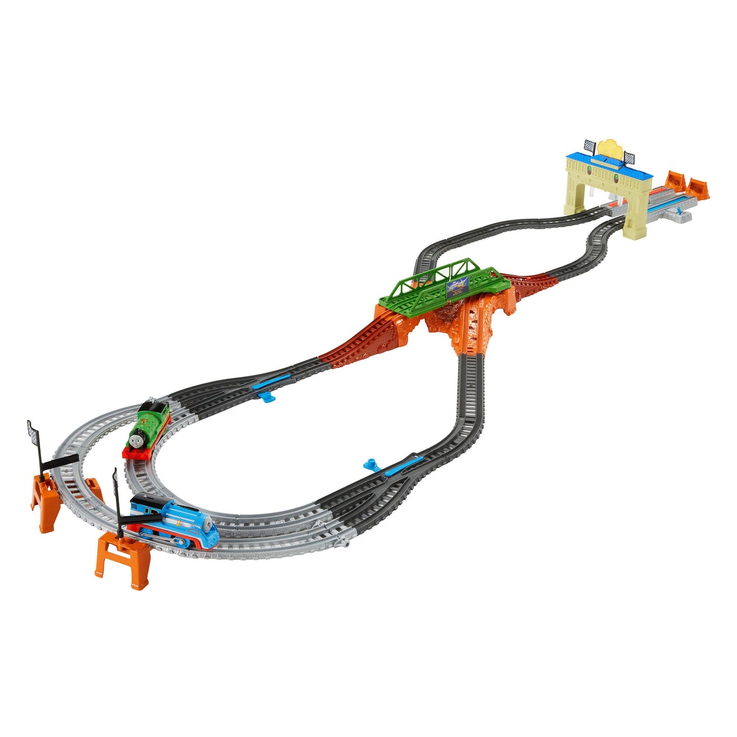 Fisher-Price¿ Thomas & Friends? Trackmaster? Thomas & Percy's Railway Race Set