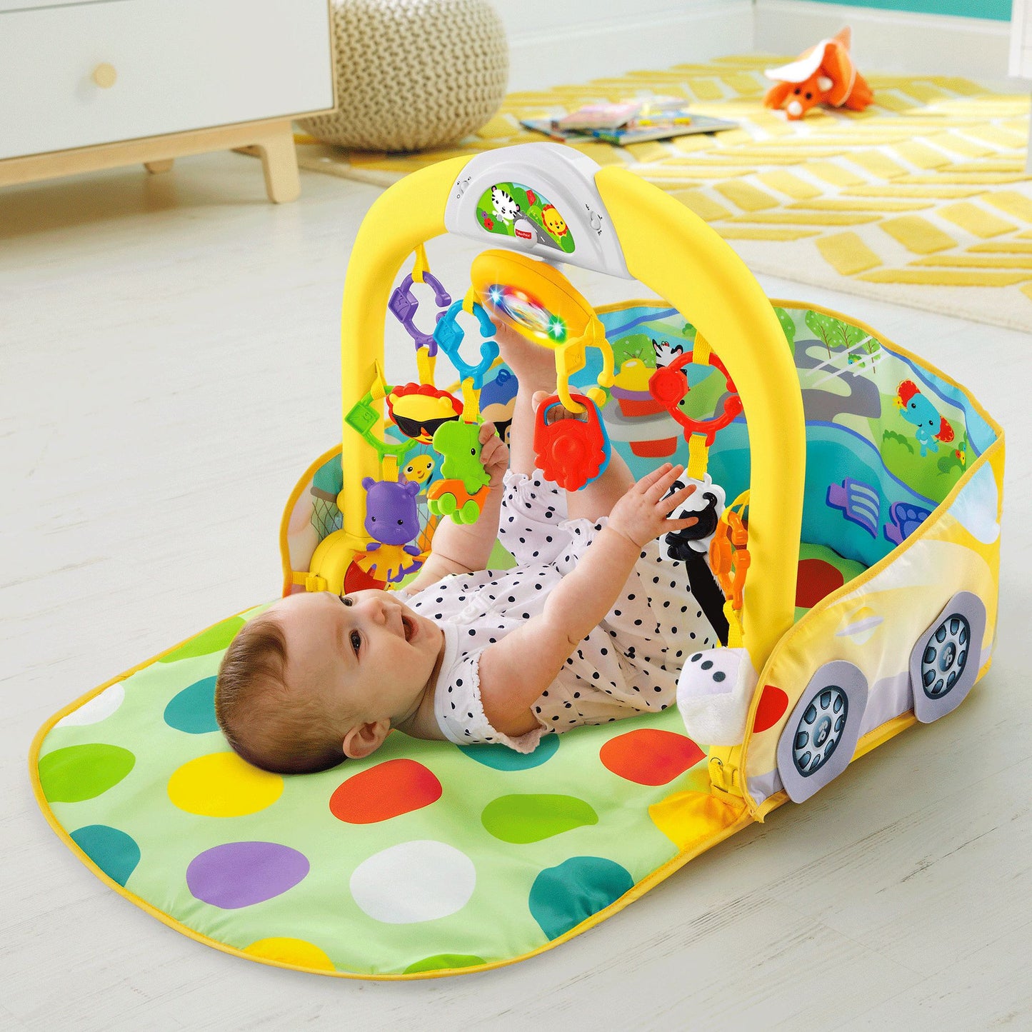 Fisher-Price 3-in-1 Convertible Car Gym
