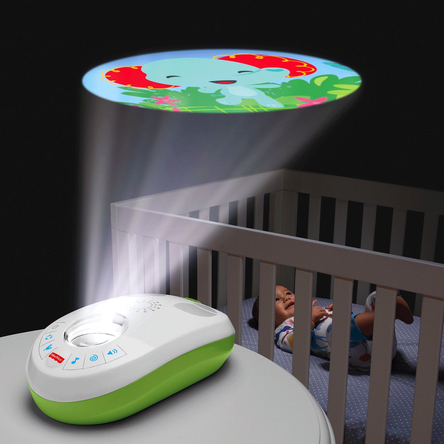 Fisher-Price Rainforest Grow-with-Me Projection Mobile