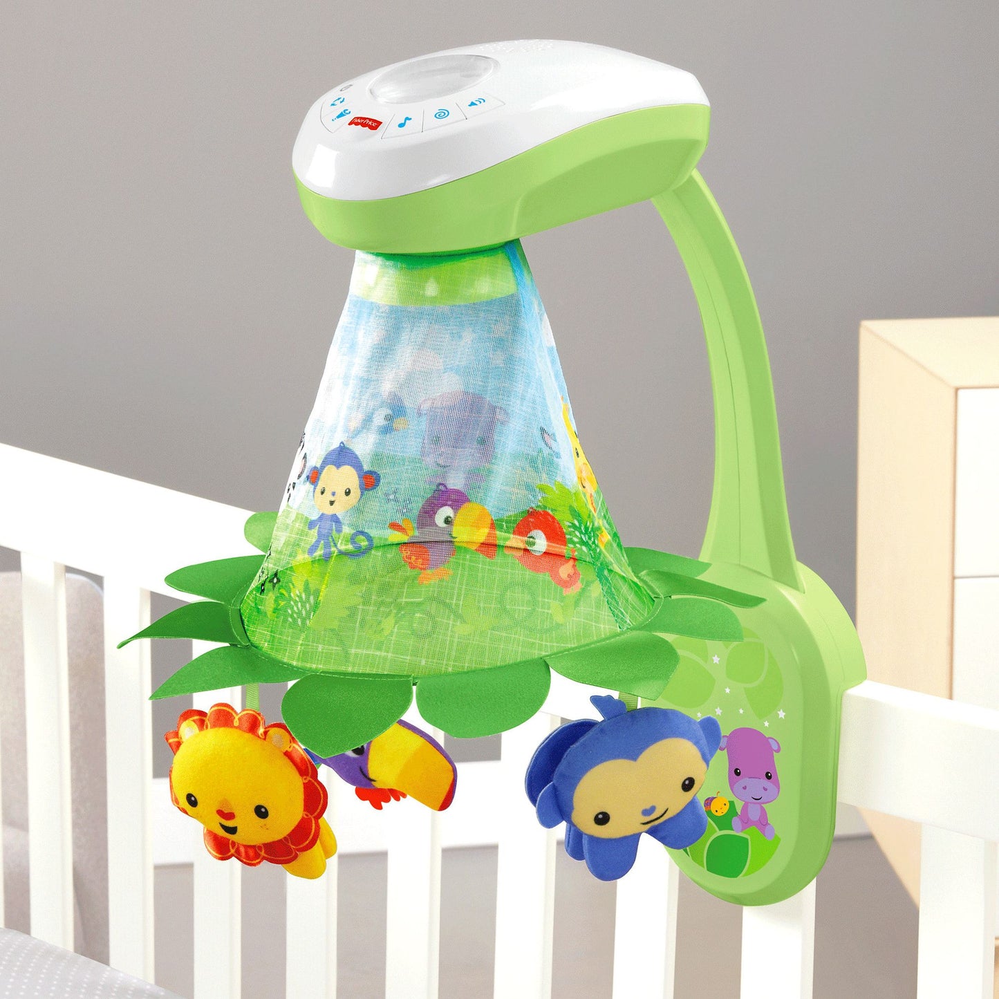 Fisher-Price Rainforest Grow-with-Me Projection Mobile