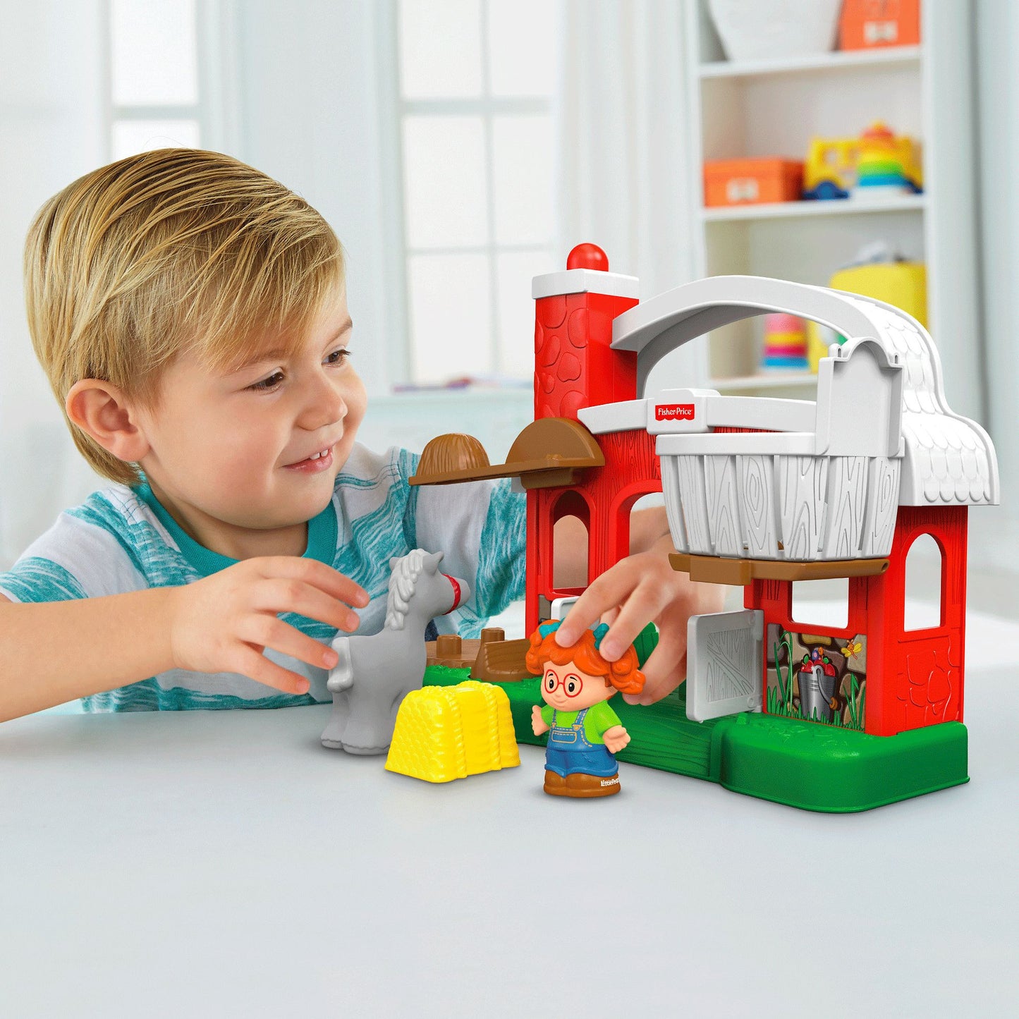 Fisher-Price Little People Hay Stackin' Stable