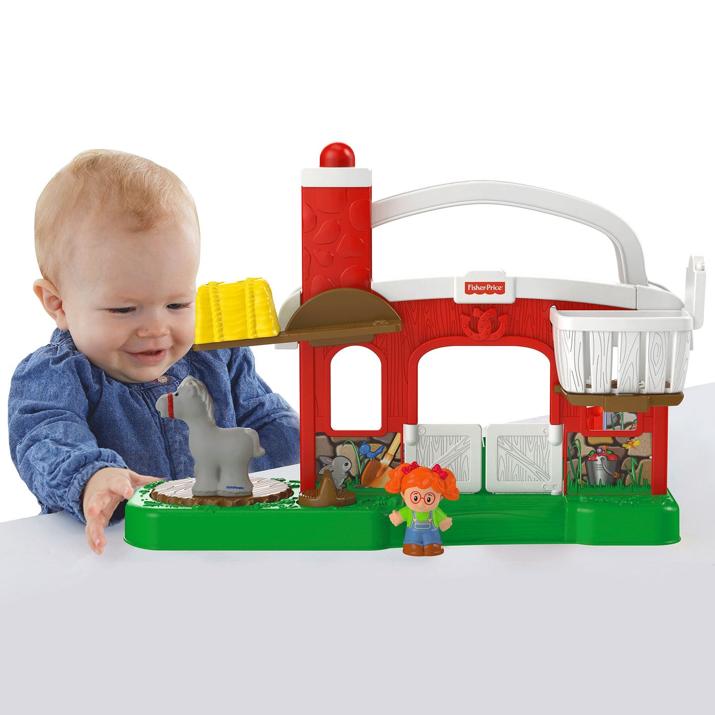 Fisher-Price Little People Hay Stackin' Stable