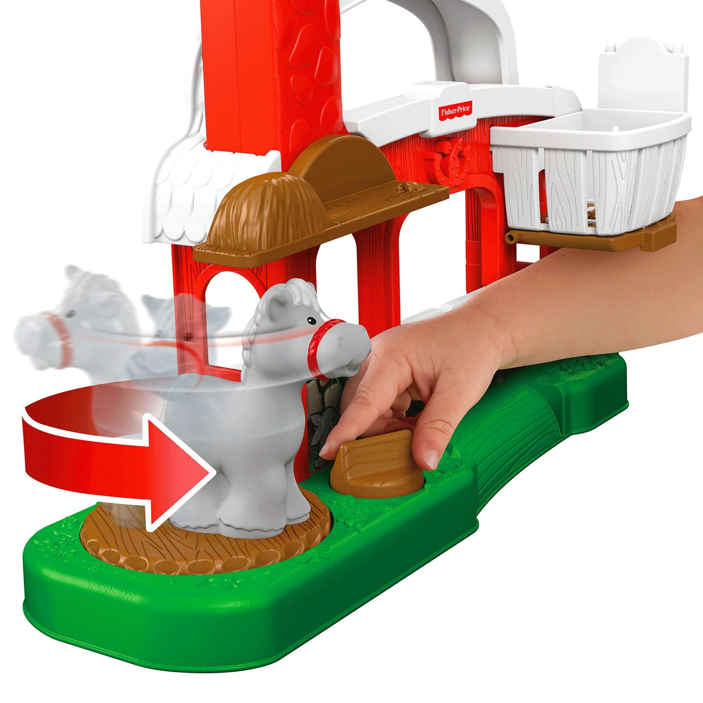 Fisher-Price Little People Hay Stackin' Stable