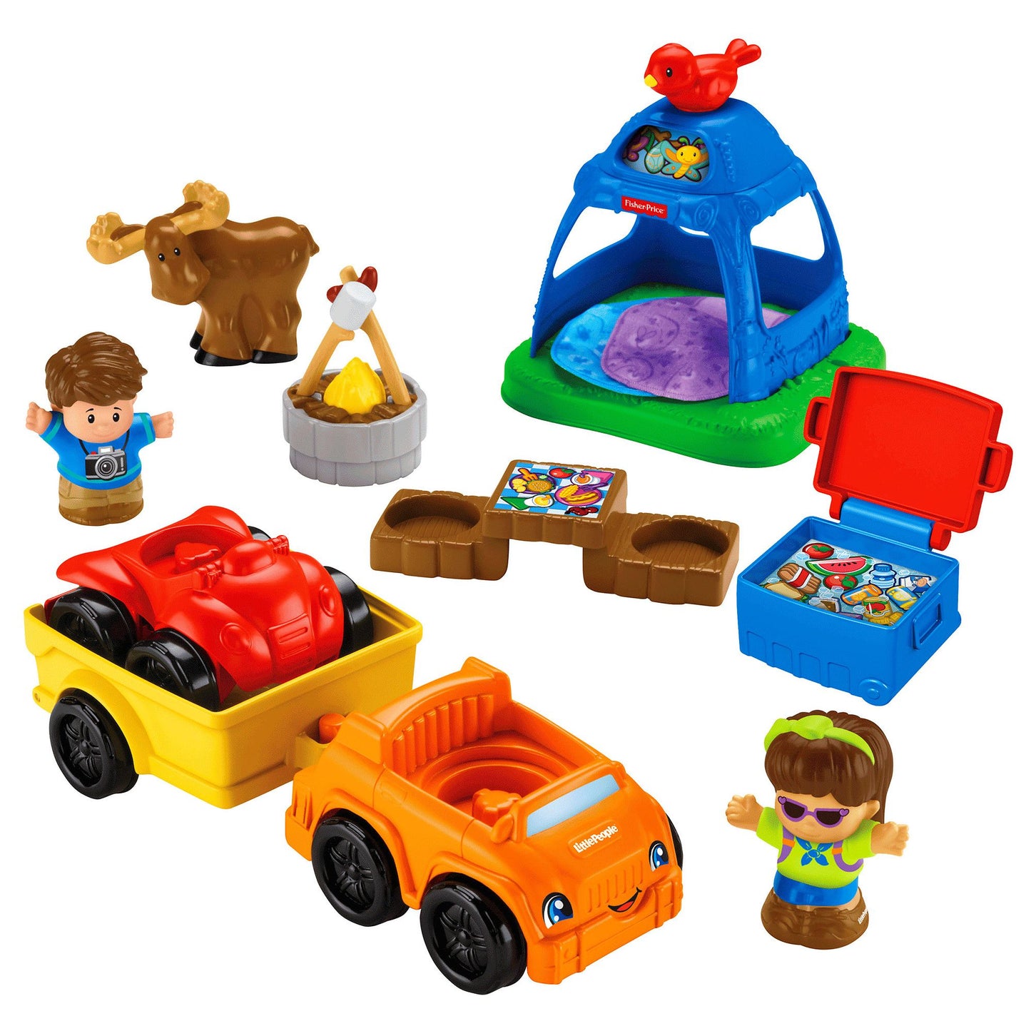 Fisher-Price Little People Going Camping