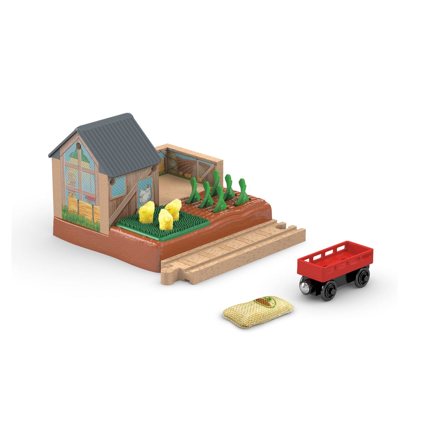 Fisher-Price Thomas the Train Wooden Railway McColl's Farm Chicken Coop