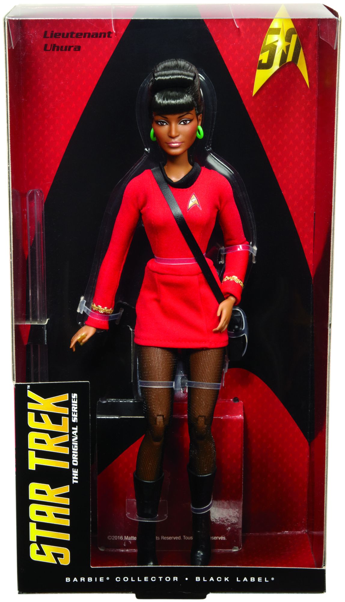 BARBIE STAR TREK 25TH ANNIVERSARY UHURA
