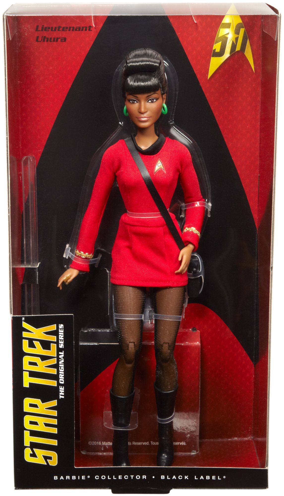 BARBIE STAR TREK 25TH ANNIVERSARY UHURA
