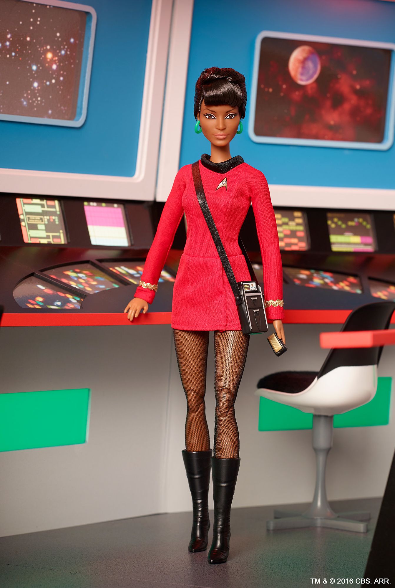 BARBIE STAR TREK 25TH ANNIVERSARY UHURA