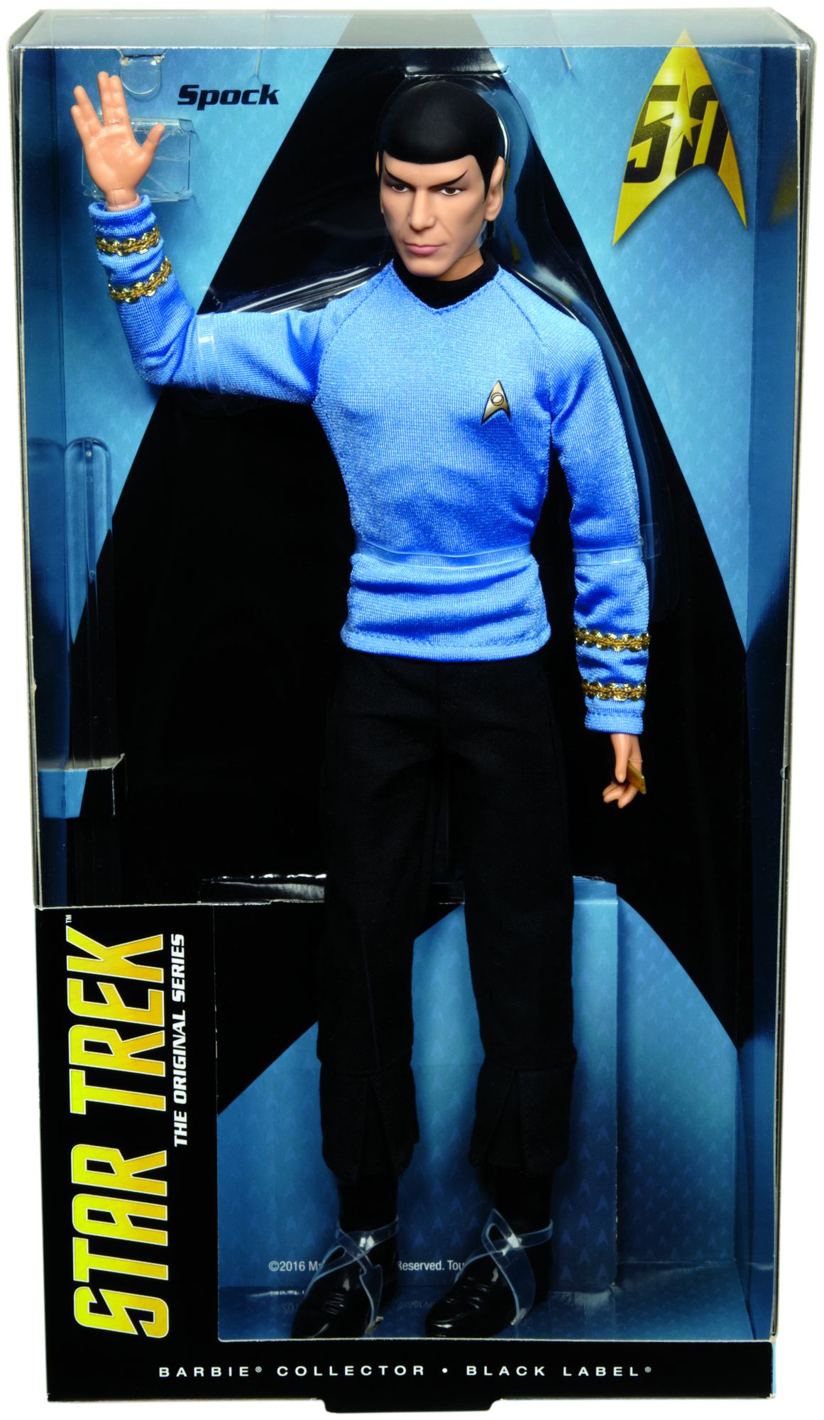 BARBIE STAR TREK 25TH ANNIVERSARY MR. SPOCK
