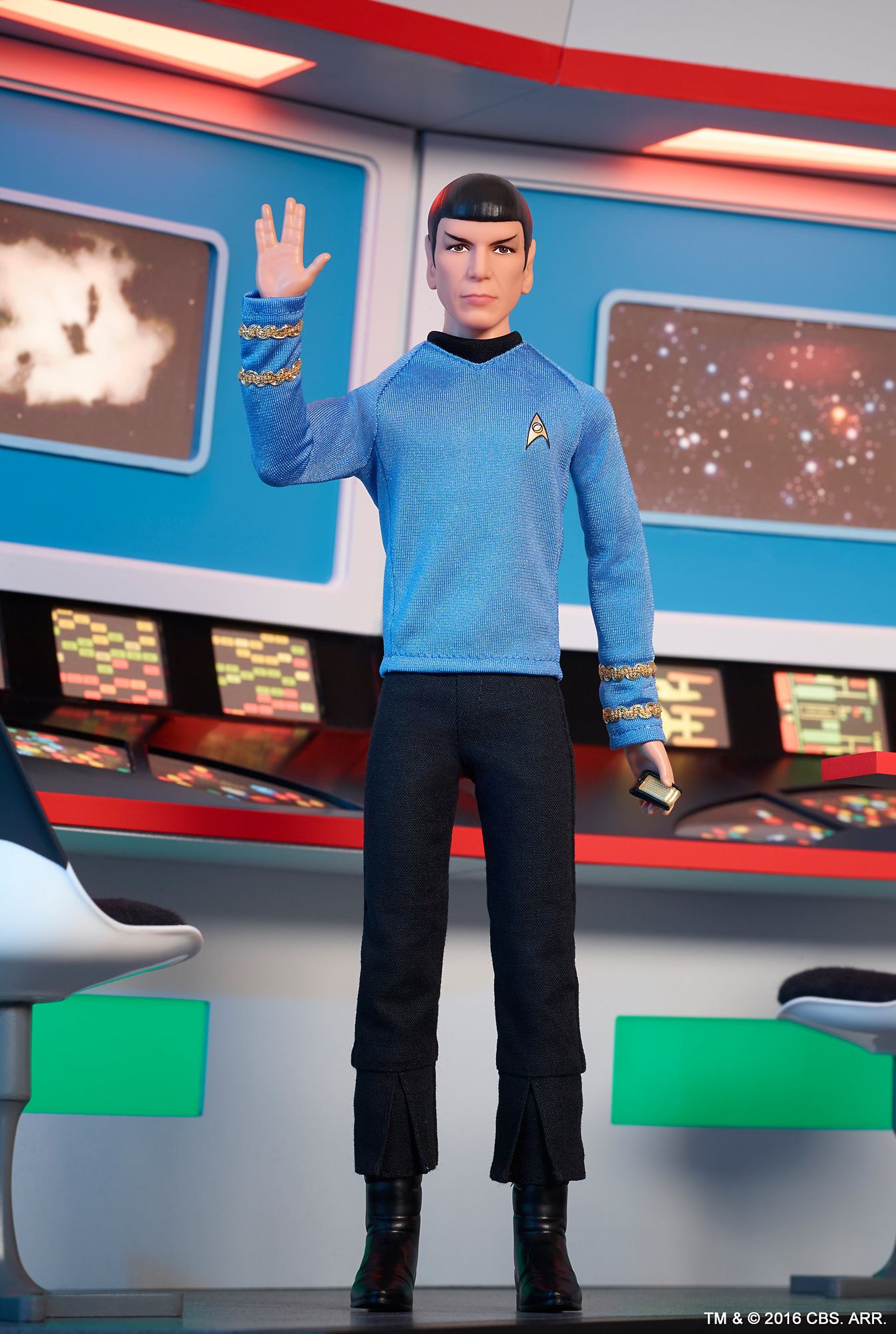 BARBIE STAR TREK 25TH ANNIVERSARY MR. SPOCK