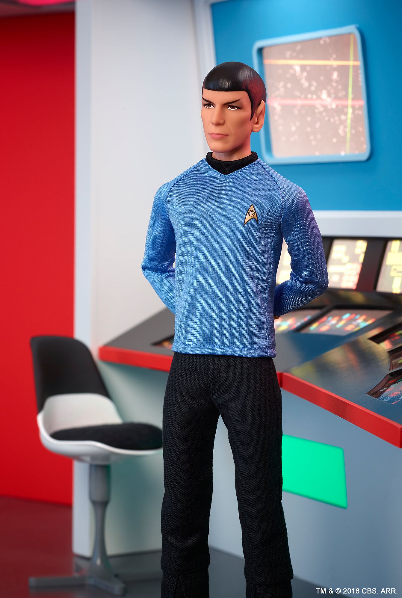 BARBIE STAR TREK 25TH ANNIVERSARY MR. SPOCK
