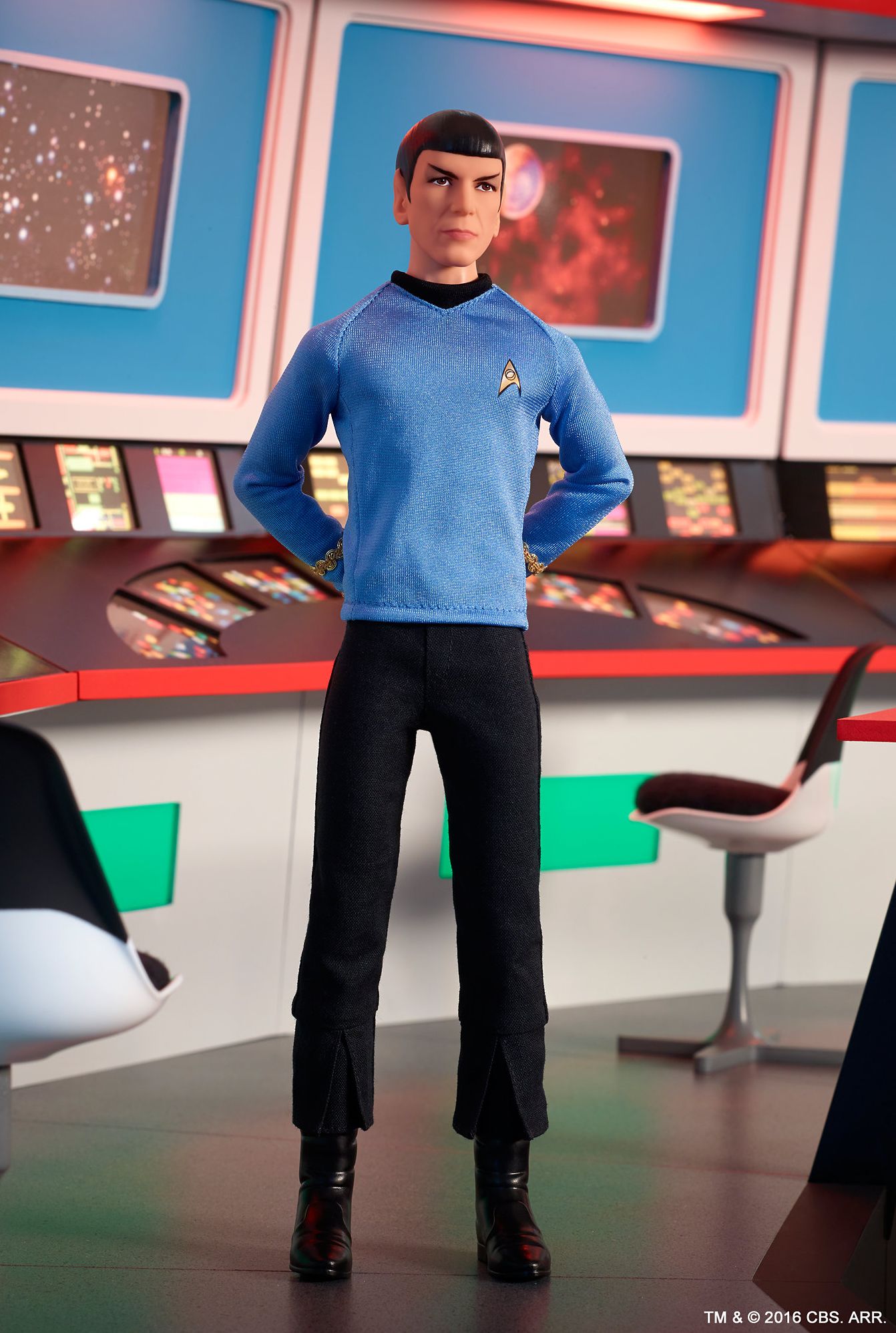 BARBIE STAR TREK 25TH ANNIVERSARY MR. SPOCK