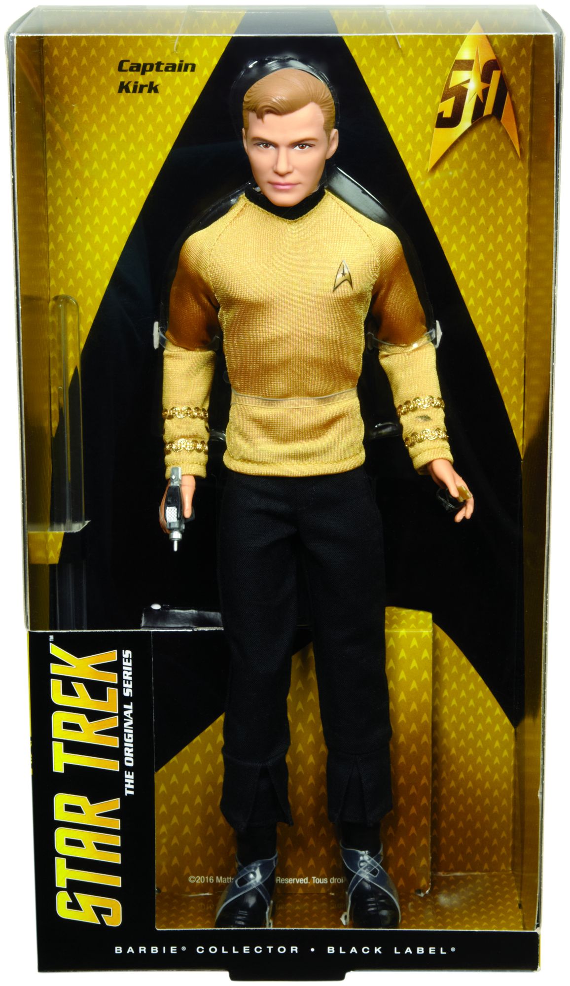 BARBIE STAR TREK 25TH ANNIVERSARY KIRK