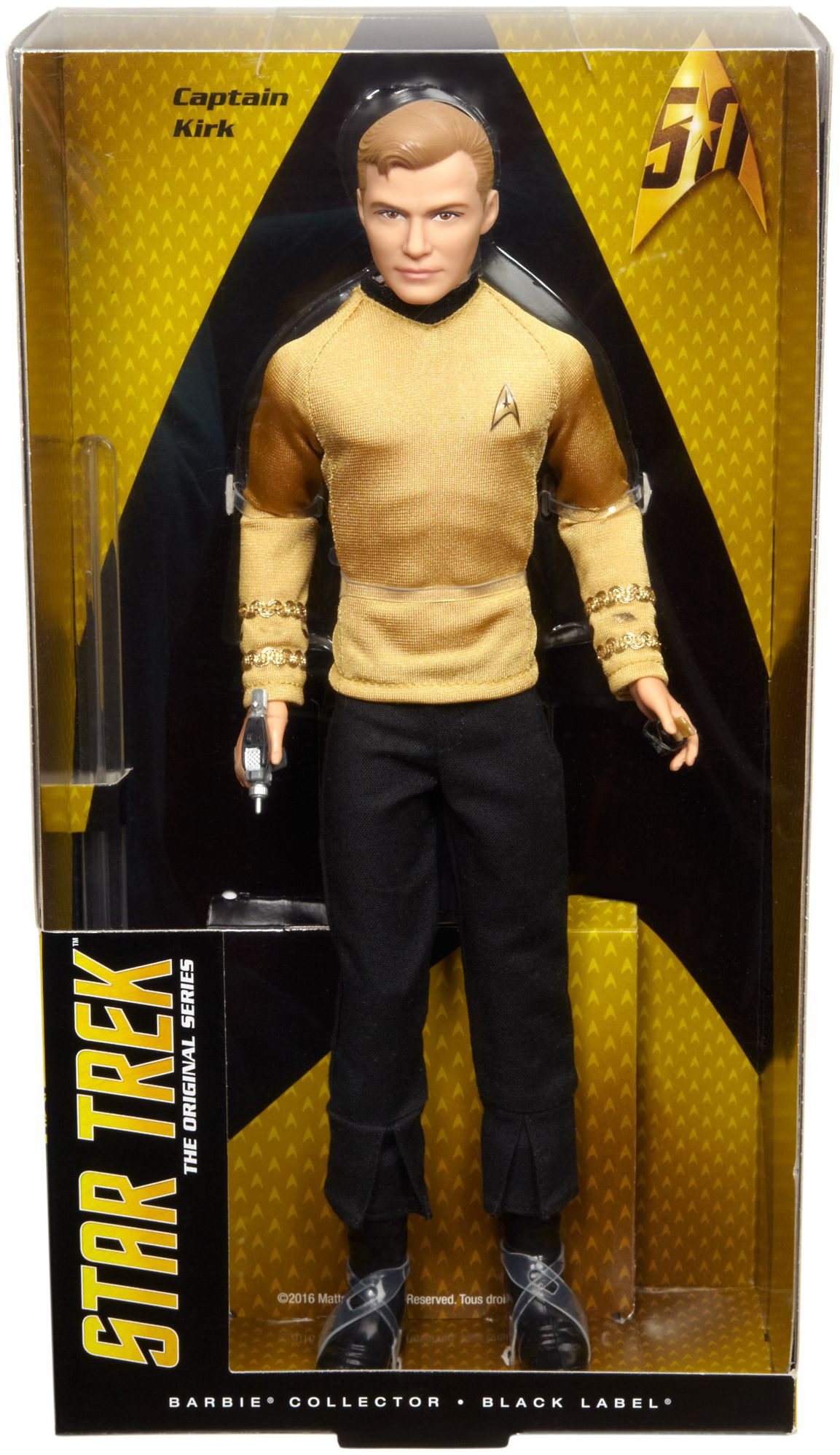 BARBIE STAR TREK 25TH ANNIVERSARY KIRK