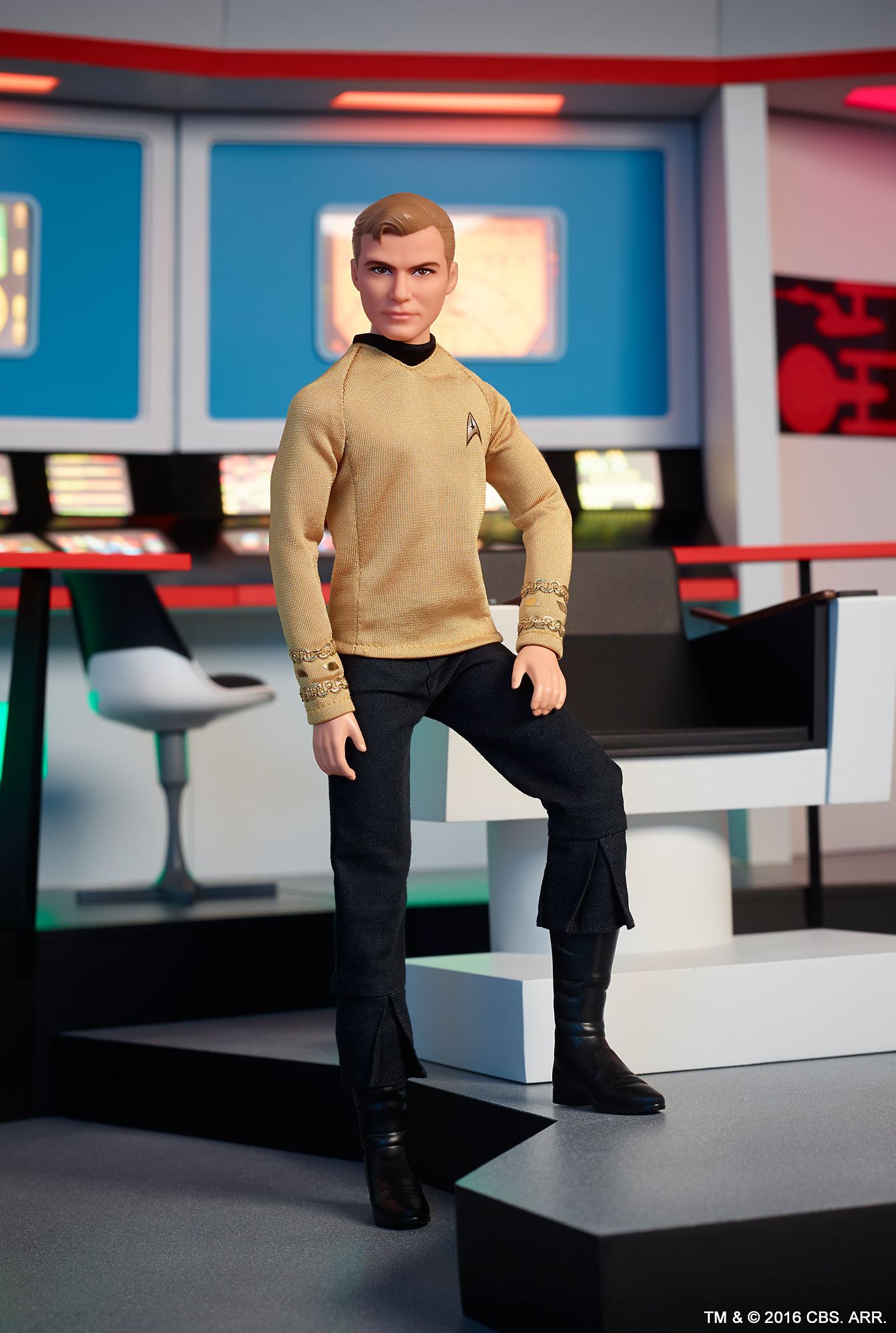 BARBIE STAR TREK 25TH ANNIVERSARY KIRK
