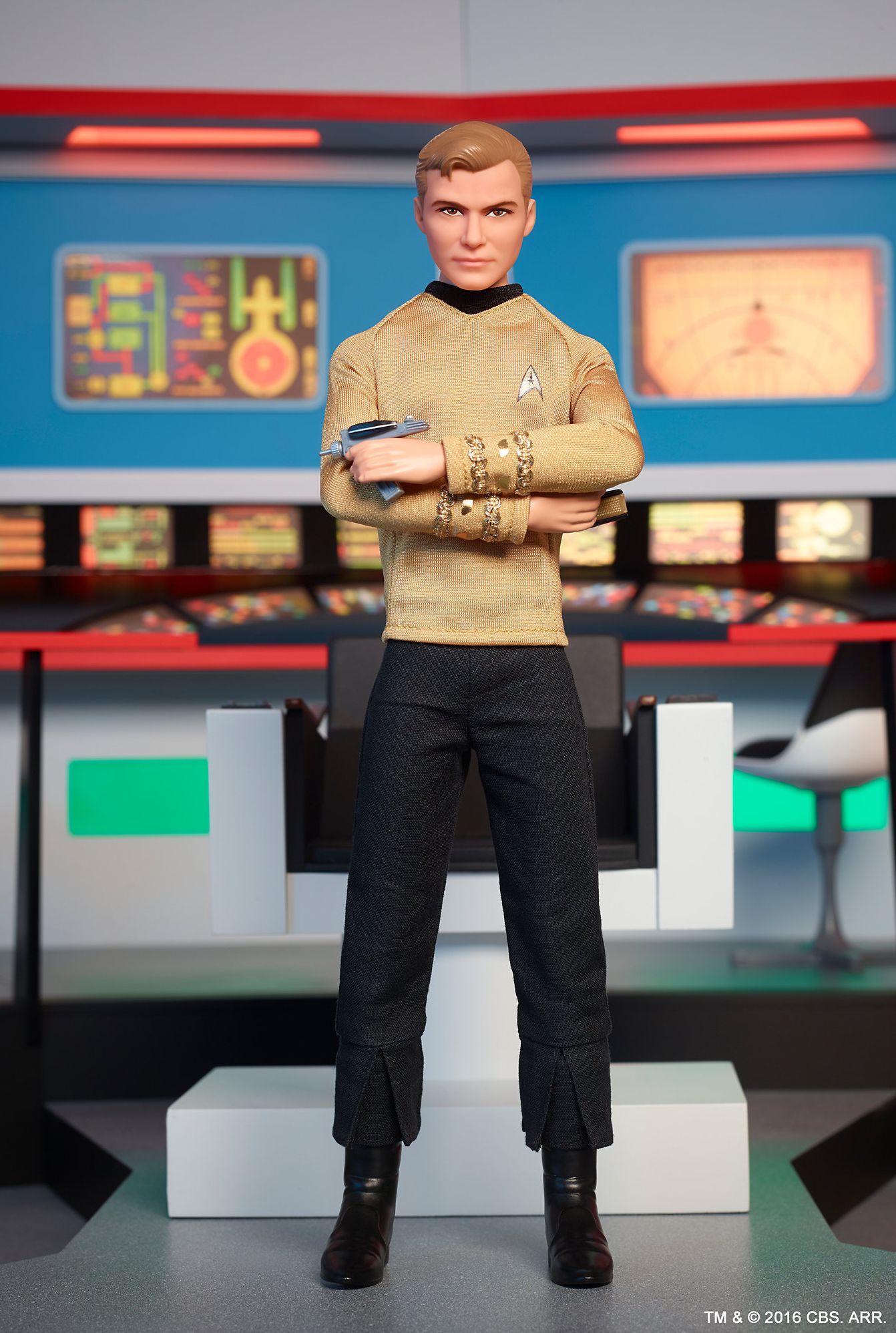 BARBIE STAR TREK 25TH ANNIVERSARY KIRK