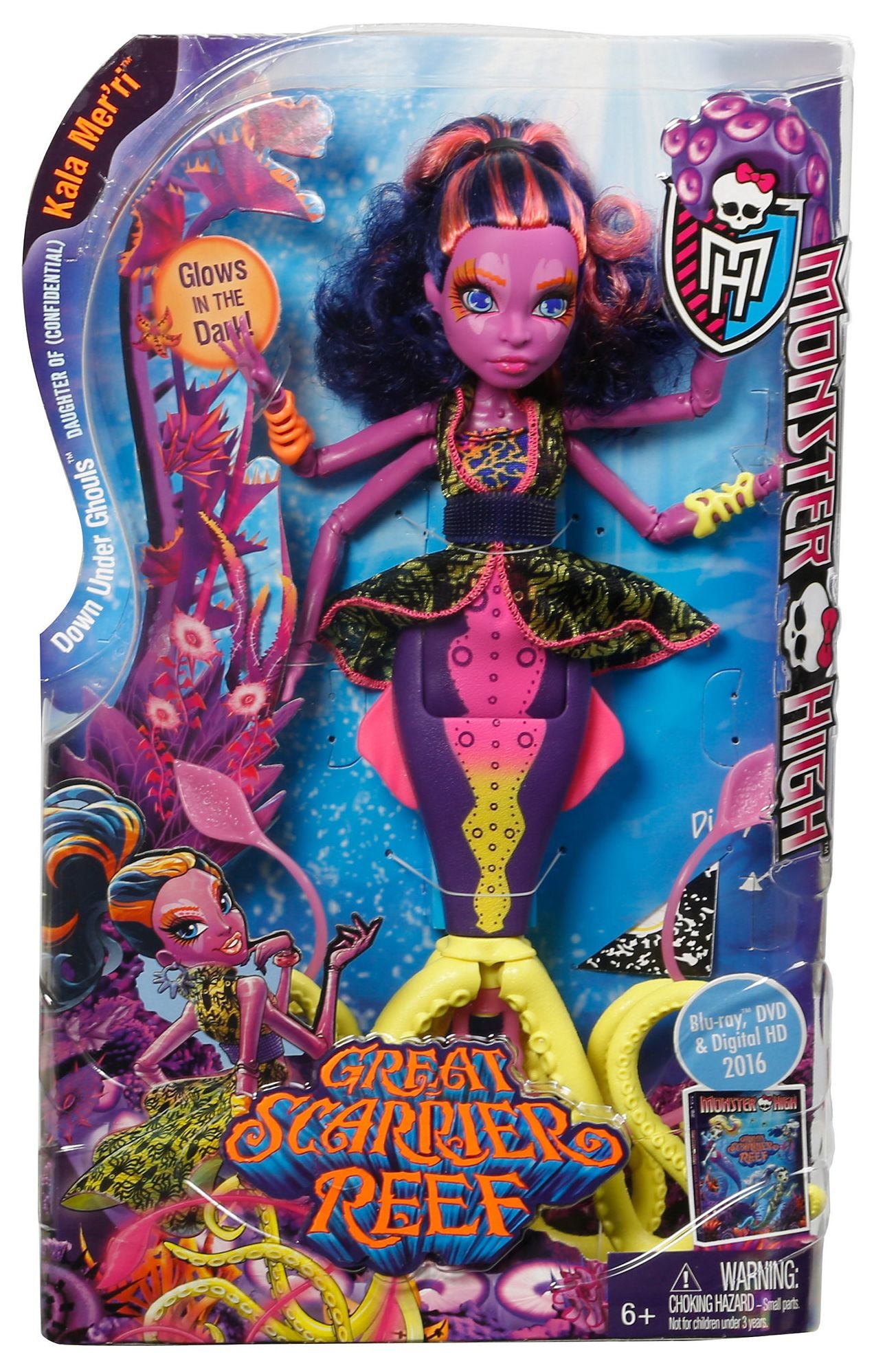 Monster High Great Scarrier Reef Down Under Ghouls Kala Mer'ri Doll