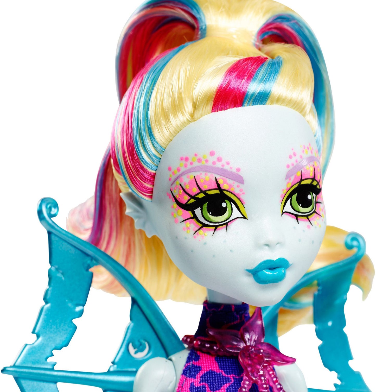 Monster High Great Scarrier Reef Glowsome Ghoulfish Lagoona Blue Doll