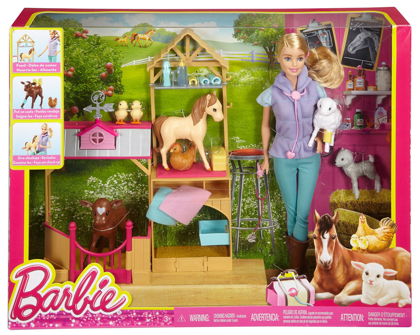 Barbie Farm Veternarian Doll & Playset