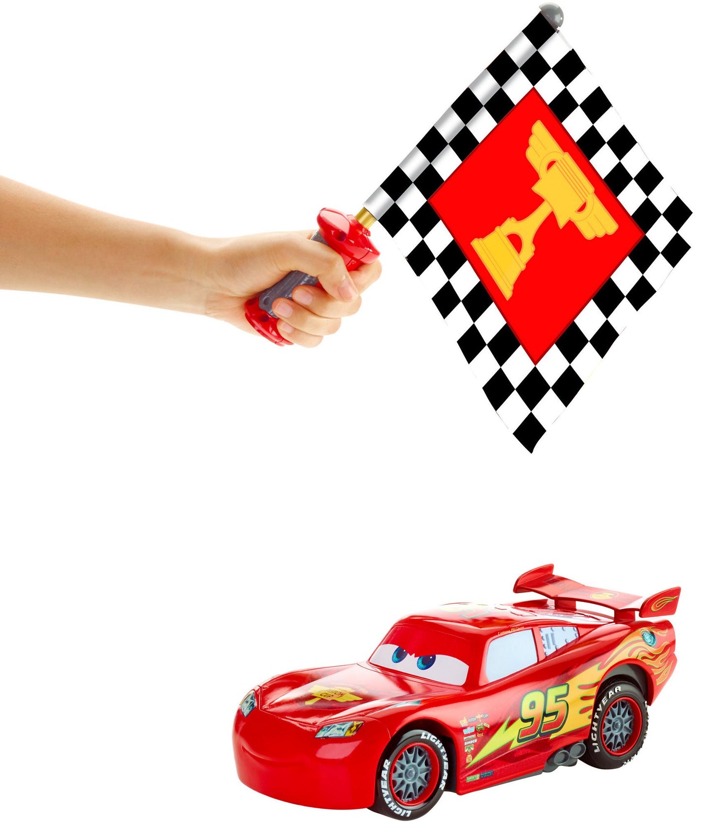 Disney/Pixar Cars Flag Finish Lightning McQueen Toy Car