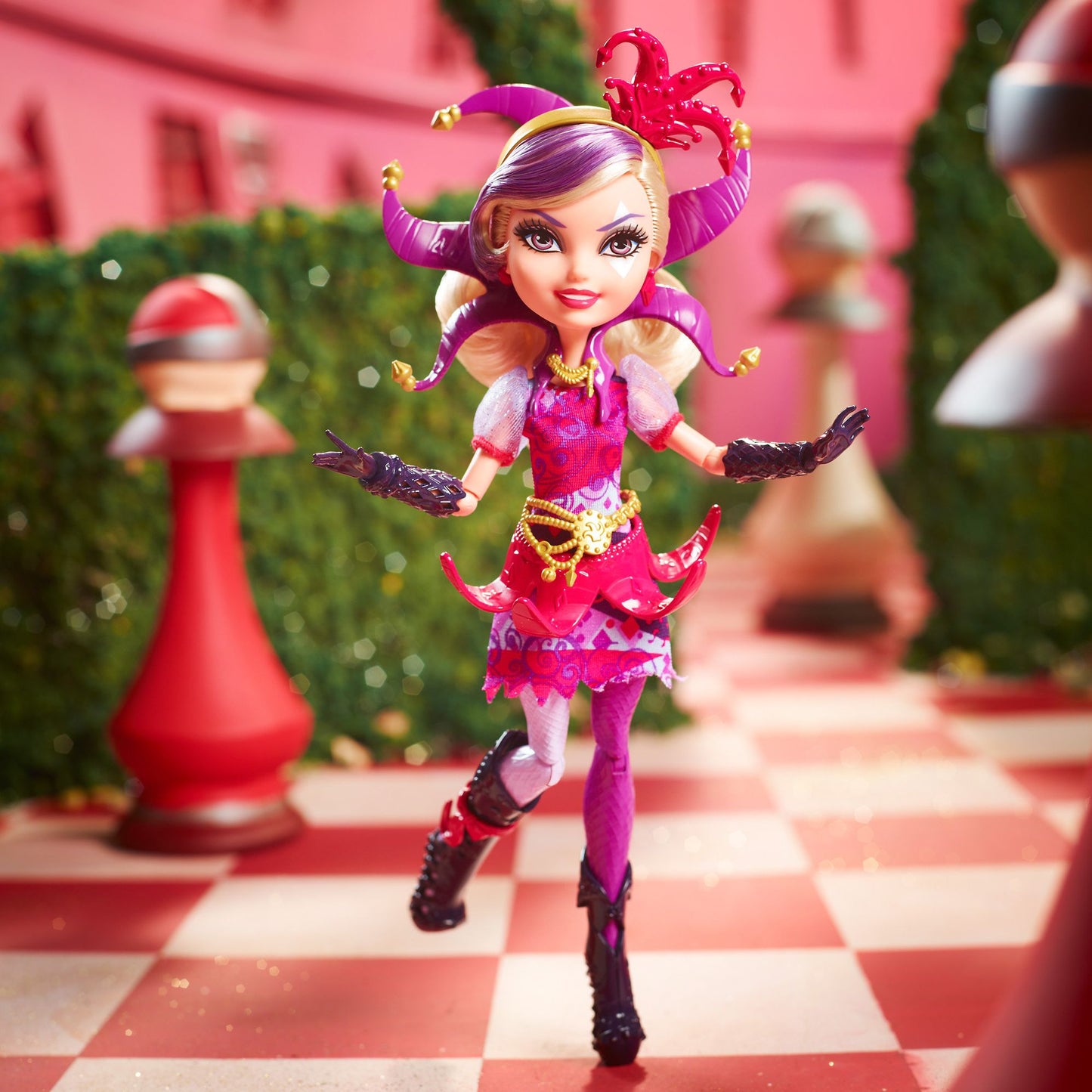 Ever After High Way Too Wonderland Courtly Jester Doll