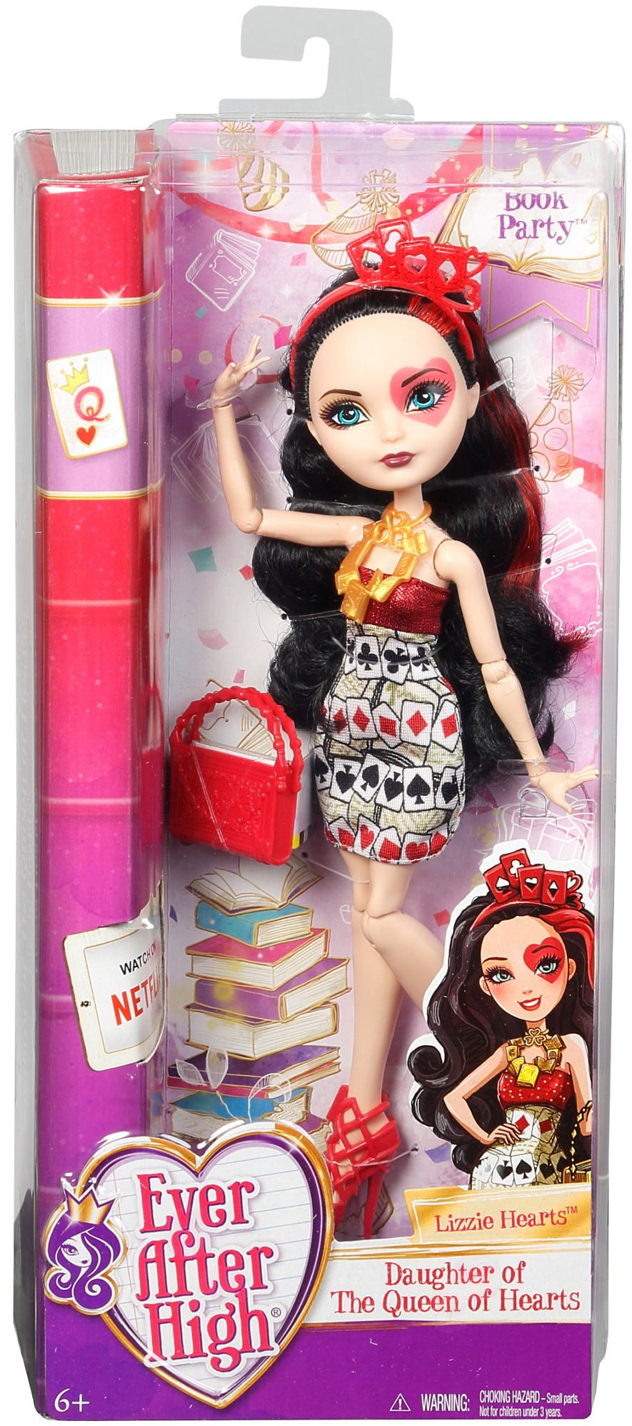 Ever After High? Book Party? Lizzie Hearts? Doll