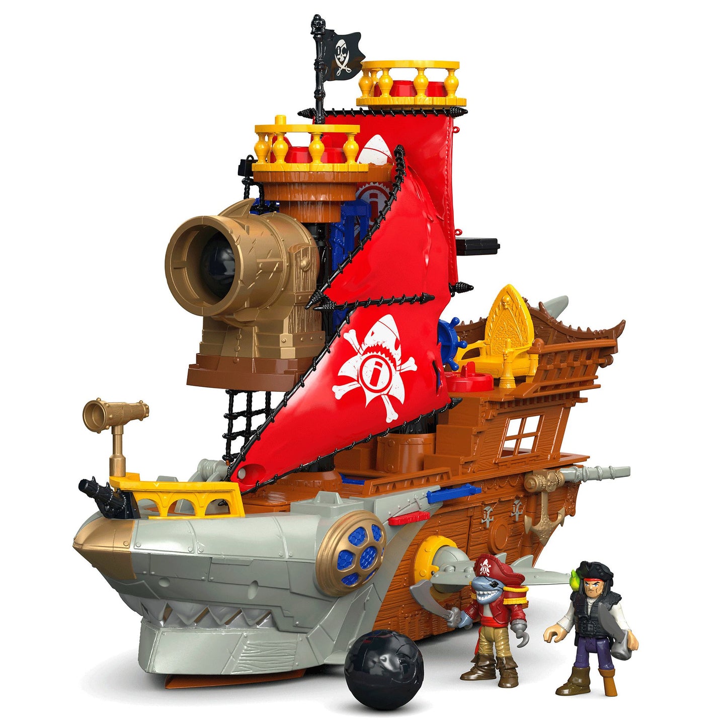 Fisher-Price Imaginext Shark Bite Pirate Ship