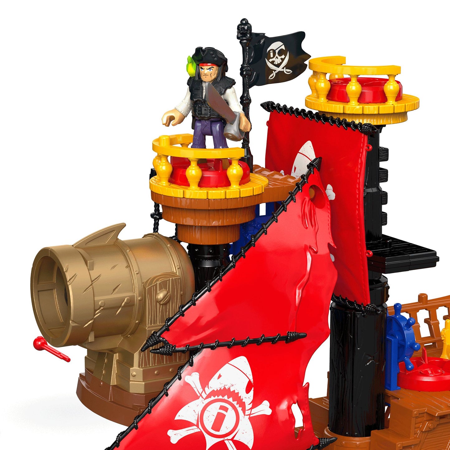 Fisher-Price Imaginext Shark Bite Pirate Ship