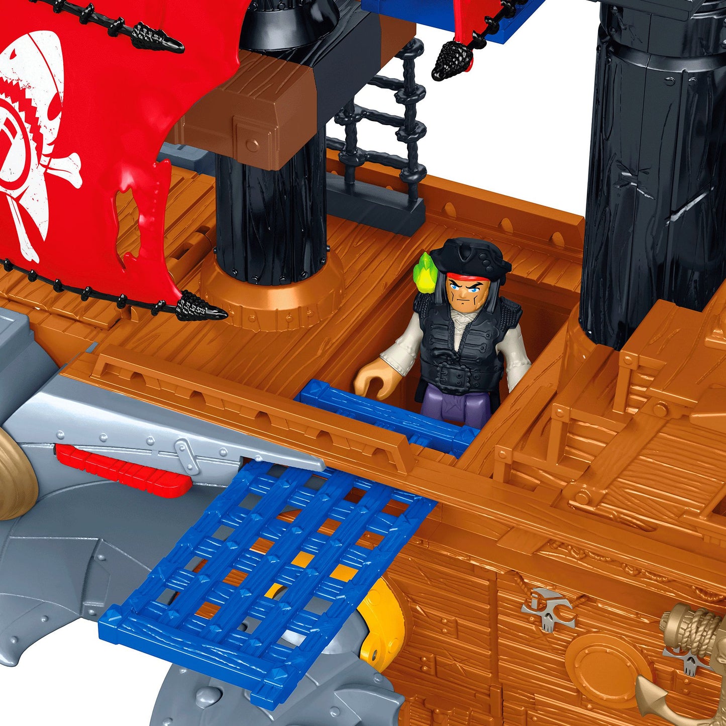 Fisher-Price Imaginext Shark Bite Pirate Ship