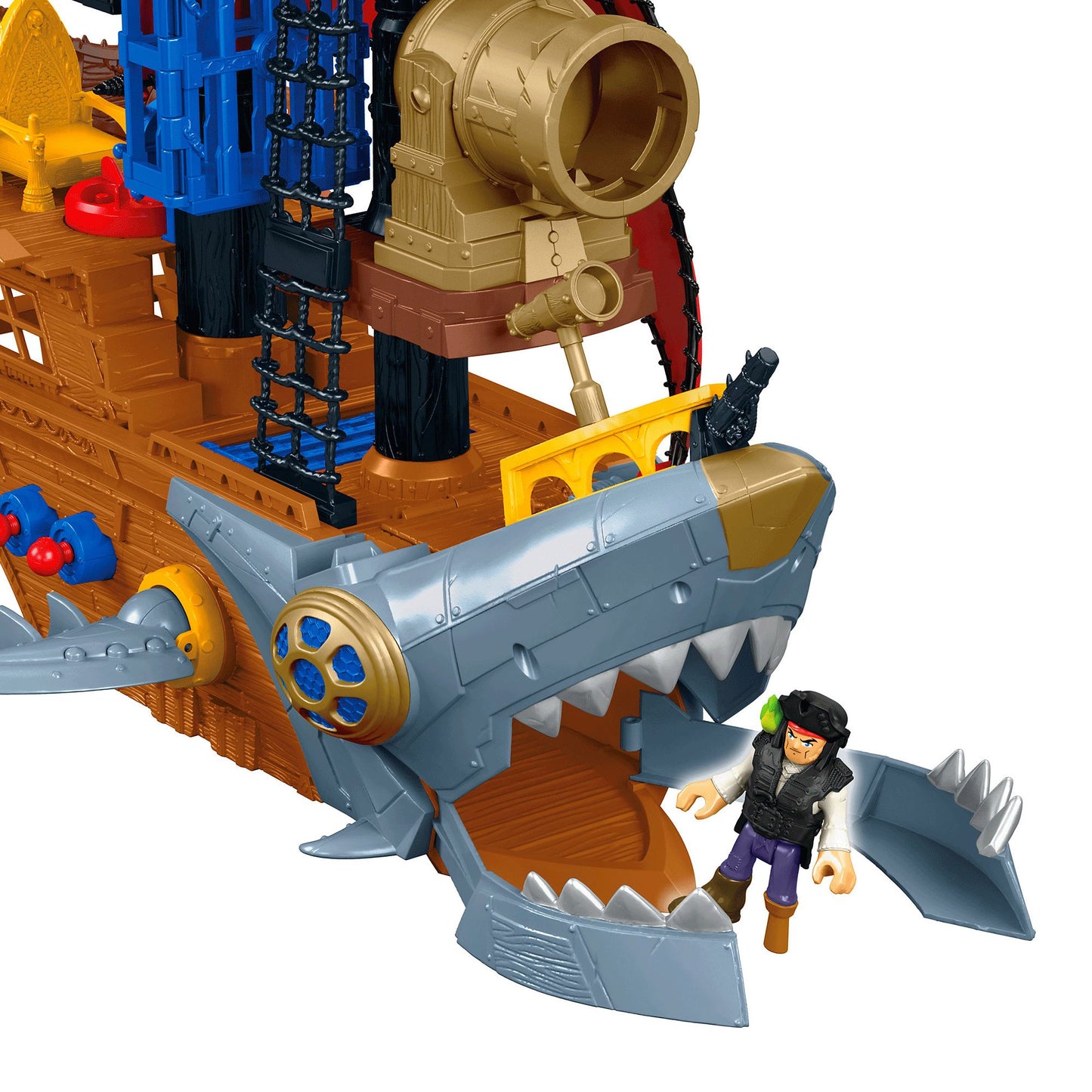 Fisher-Price Imaginext Shark Bite Pirate Ship