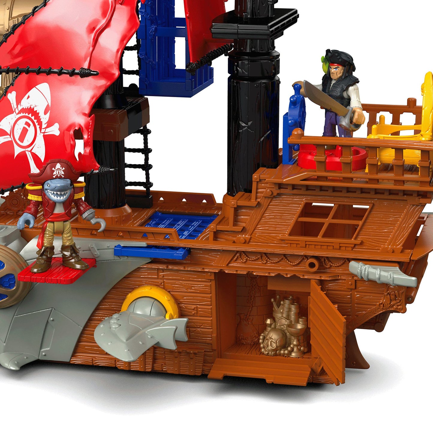 Fisher-Price Imaginext Shark Bite Pirate Ship