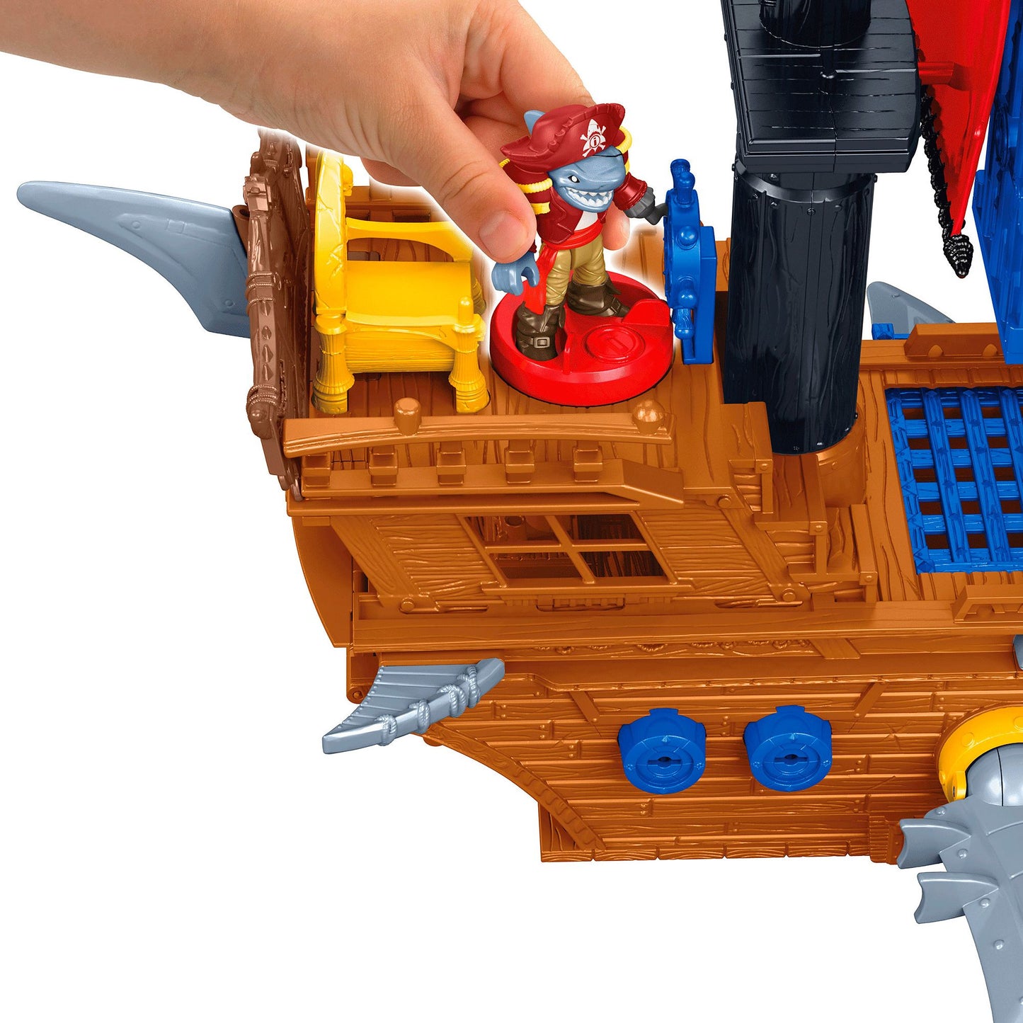 Fisher-Price Imaginext Shark Bite Pirate Ship