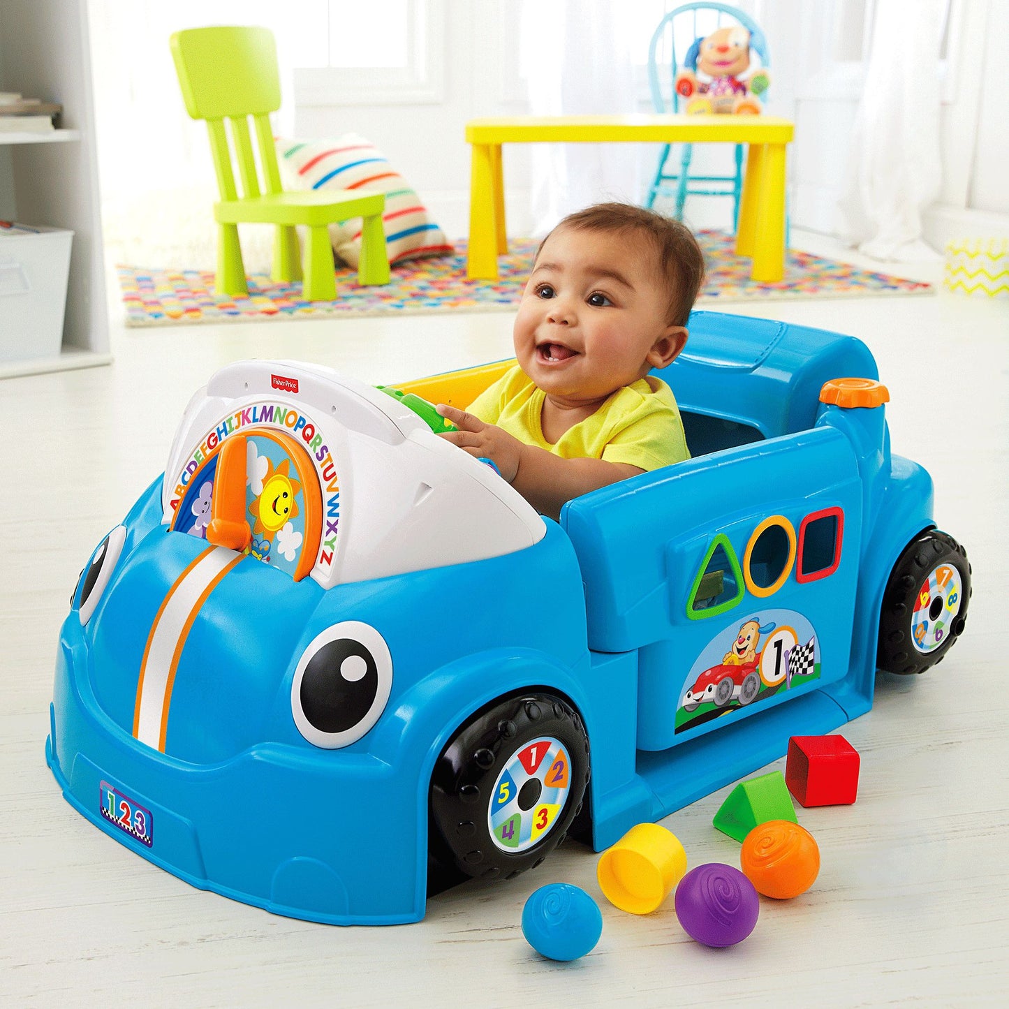Laugh & Learn Smart Stages Blue Crawl Around Car