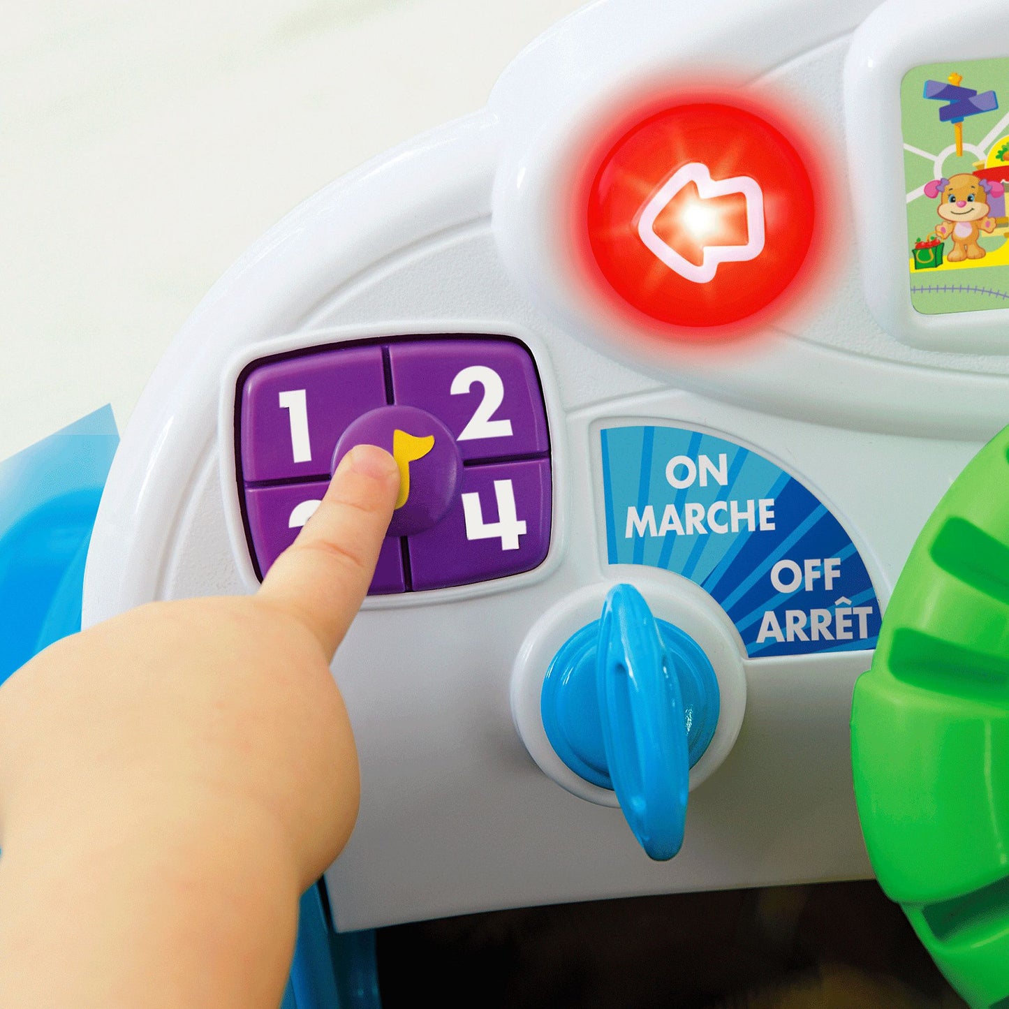 Laugh & Learn Smart Stages Blue Crawl Around Car